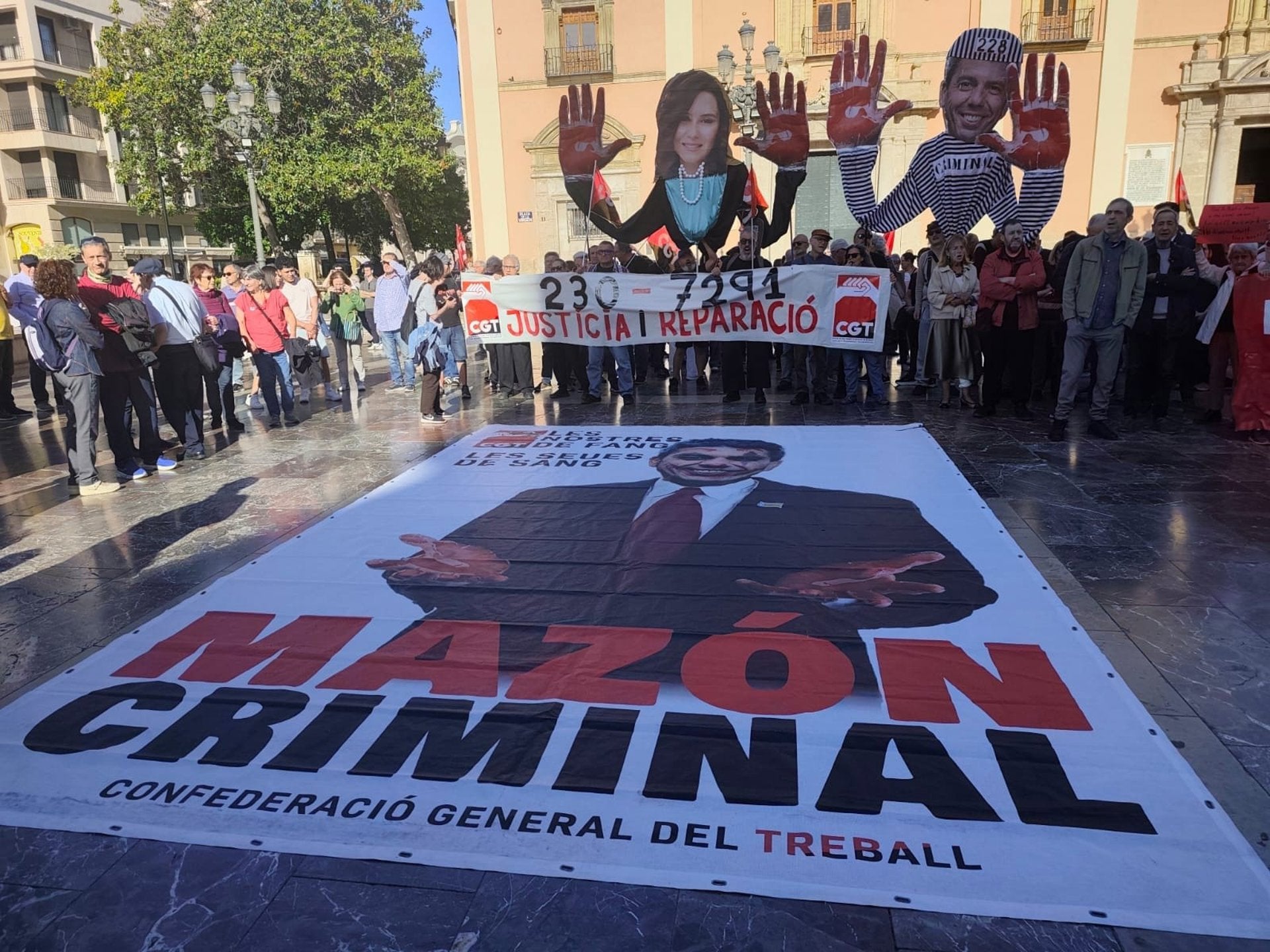 Una concentració torna a demanar presó per a Mazón, aquest diumenge a València | EUROPA PRESS