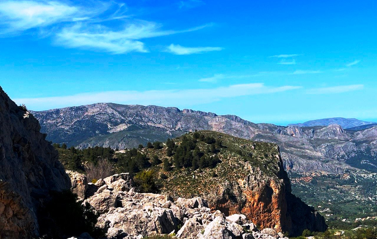 Paisatge des de la Vall de Guadalest (la Marina Alta) - MVG