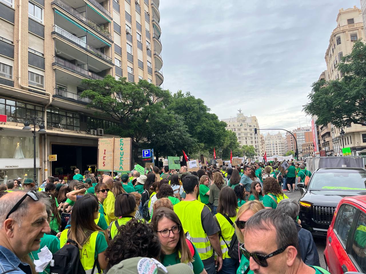 Manifestació a València per l'escola pública, el 15 de maig del 2026 | MVG | DLV