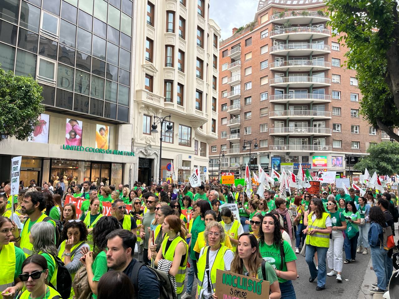 Manifestació a València per l'escola pública, el 15 de maig del 2026 | MVG | DLV