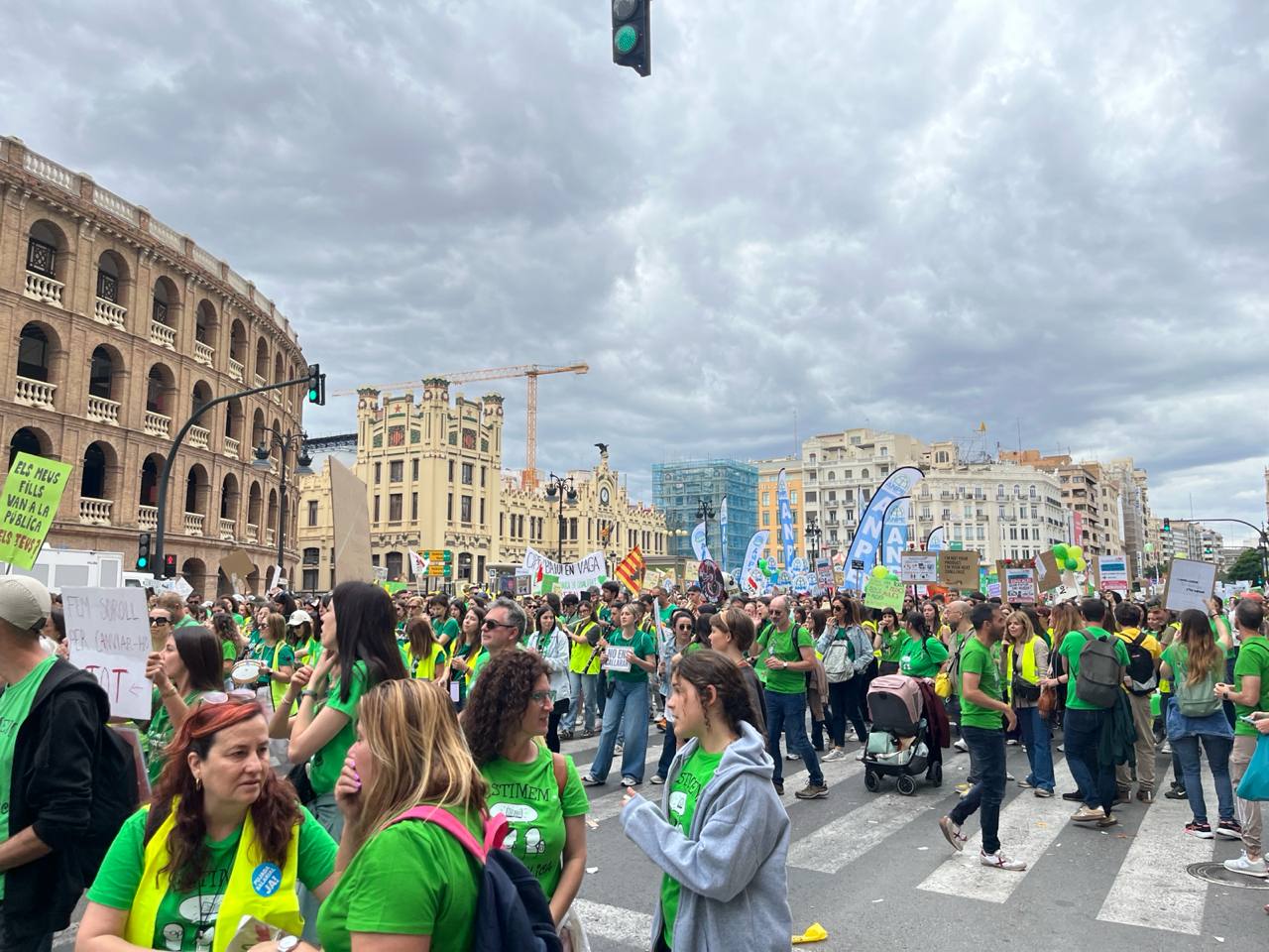 Manifestació a València per l'escola pública, el 15 de maig del 2026 | MVG | DLV