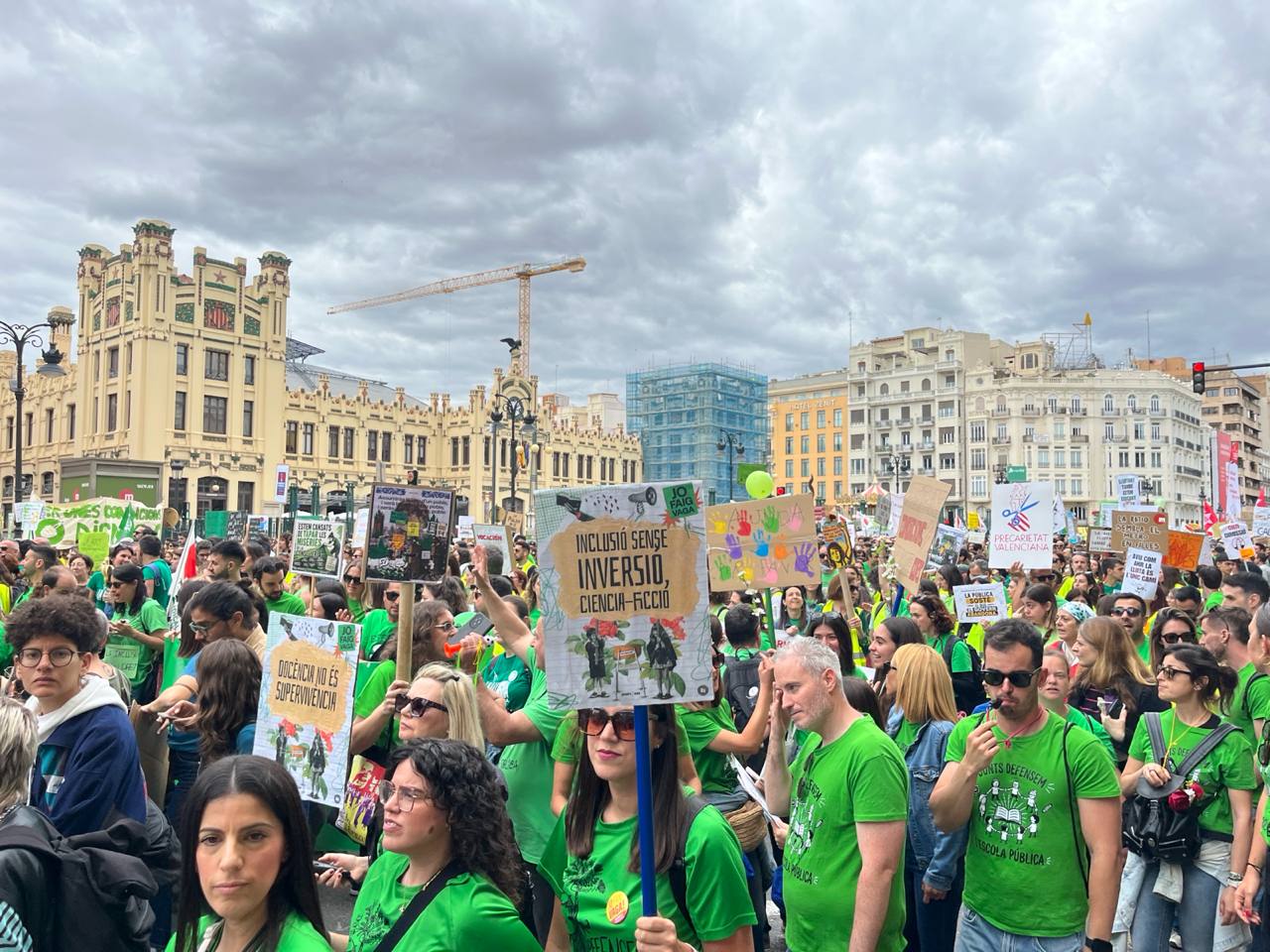 Manifestació a València per l'escola pública, el 15 de maig del 2026 | MVG | DLV