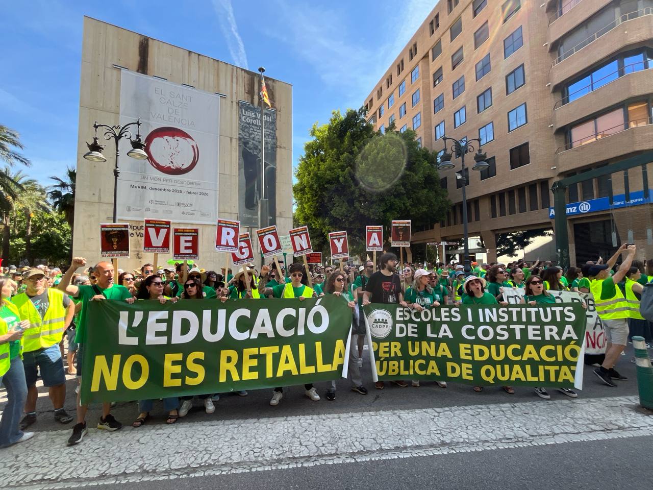 Manifestació a València per l'escola pública, el 27 de maig del 2026 | MVG | DLV