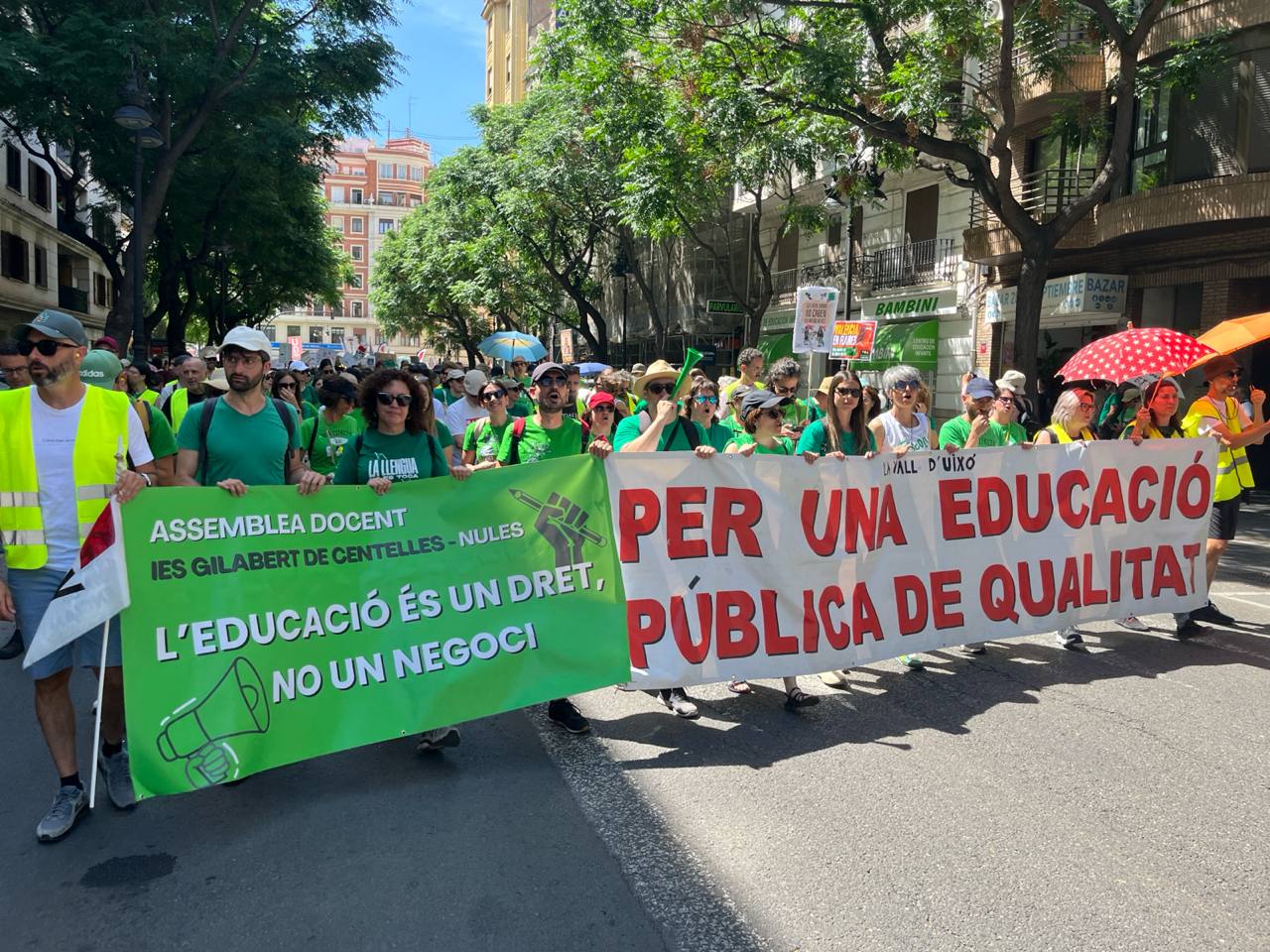 Manifestació a València per l'escola pública, el 27 de maig del 2026 | MVG | DLV