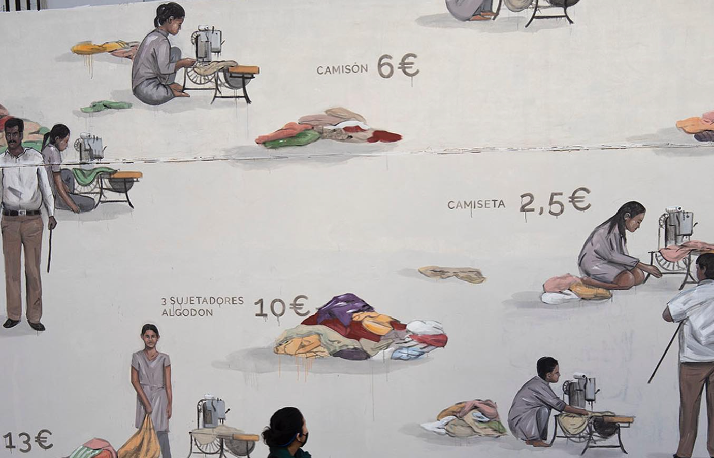 El mural d'Escif, 'Fashion Victims', a València | Escif