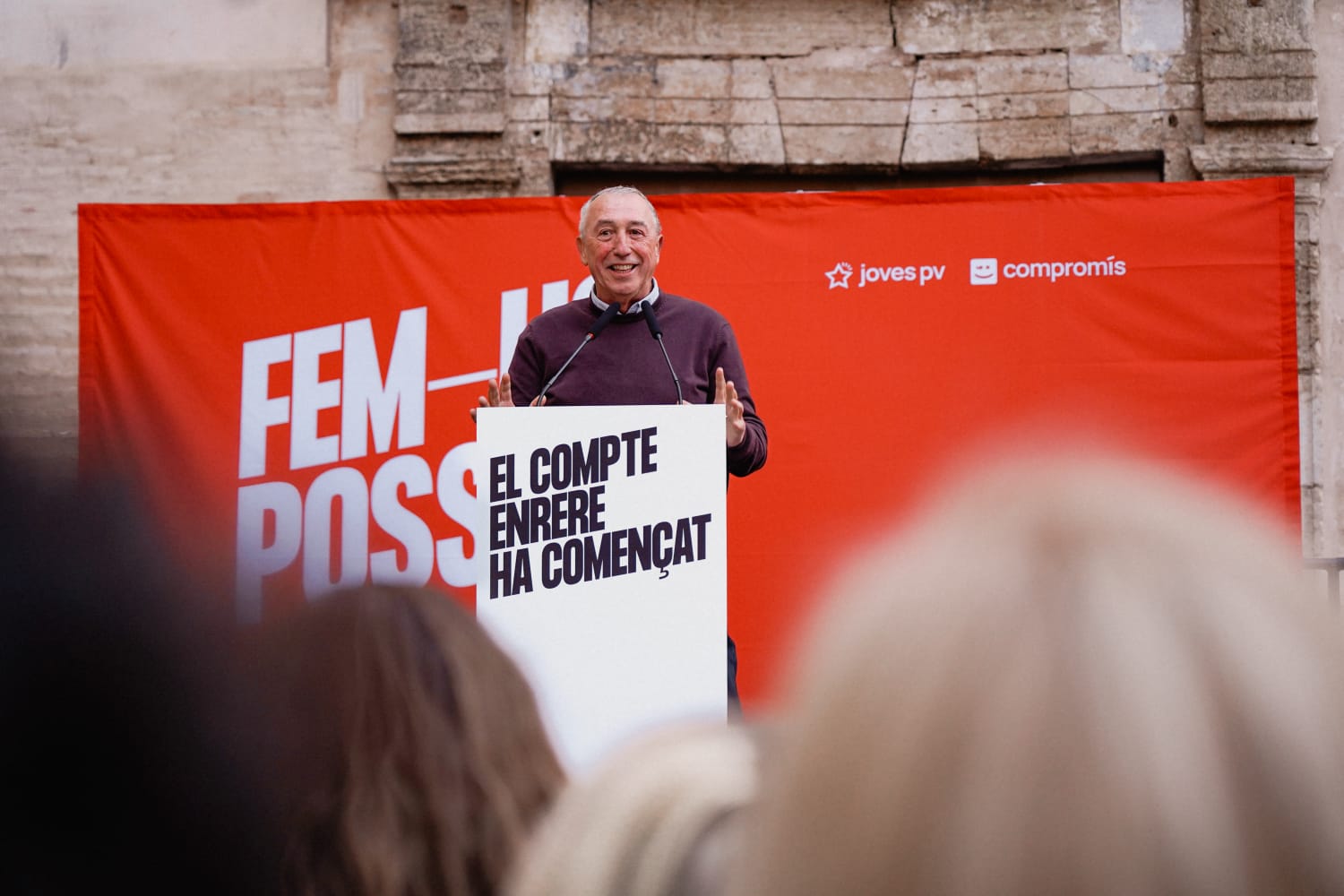 El síndic de Compromís a Les Corts, Joan Baldoví