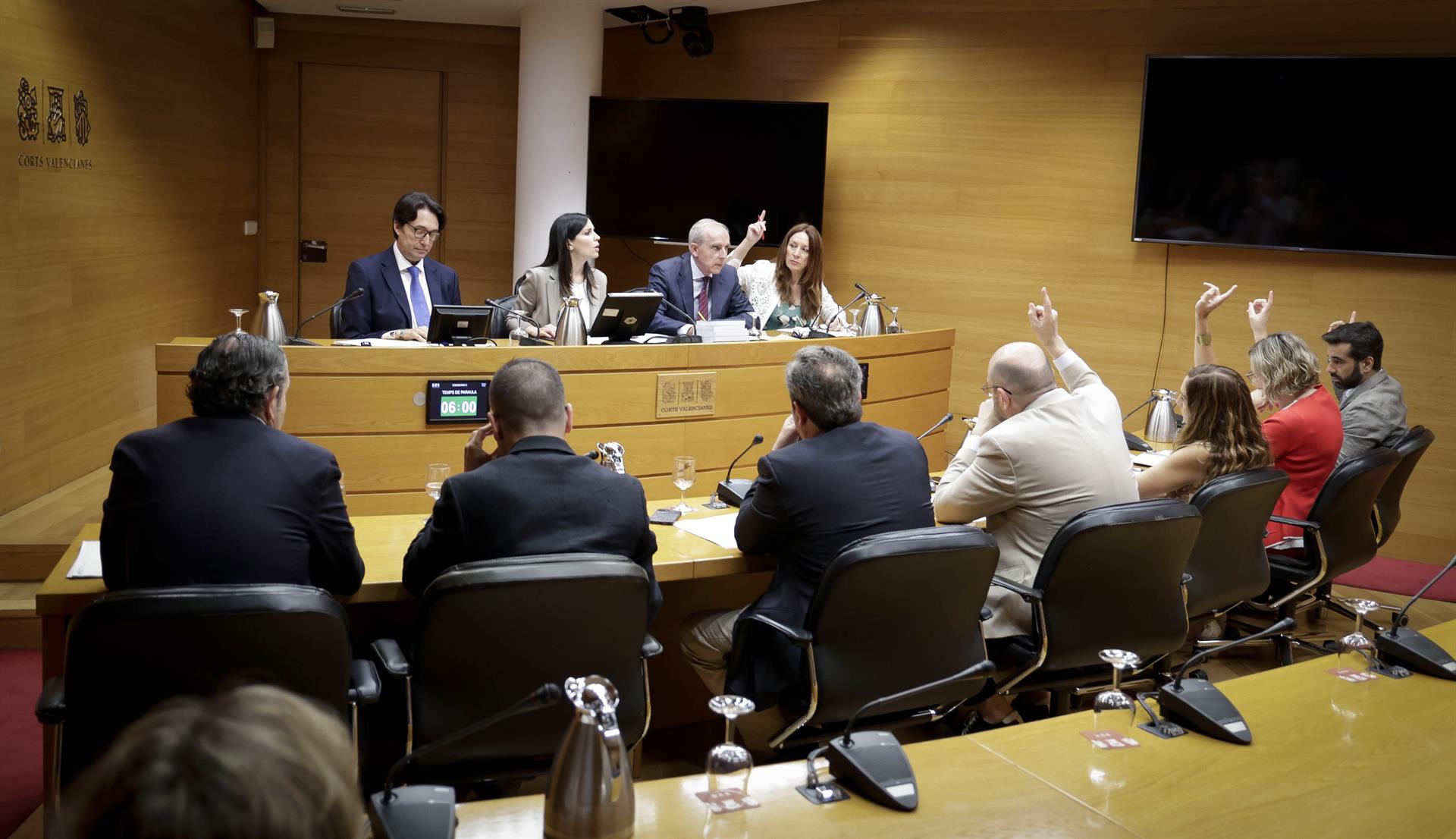 Reunió de la comissió d'investigació de la dana del 29 d'octubre en una imatge d'arxiu | José Cuéllar