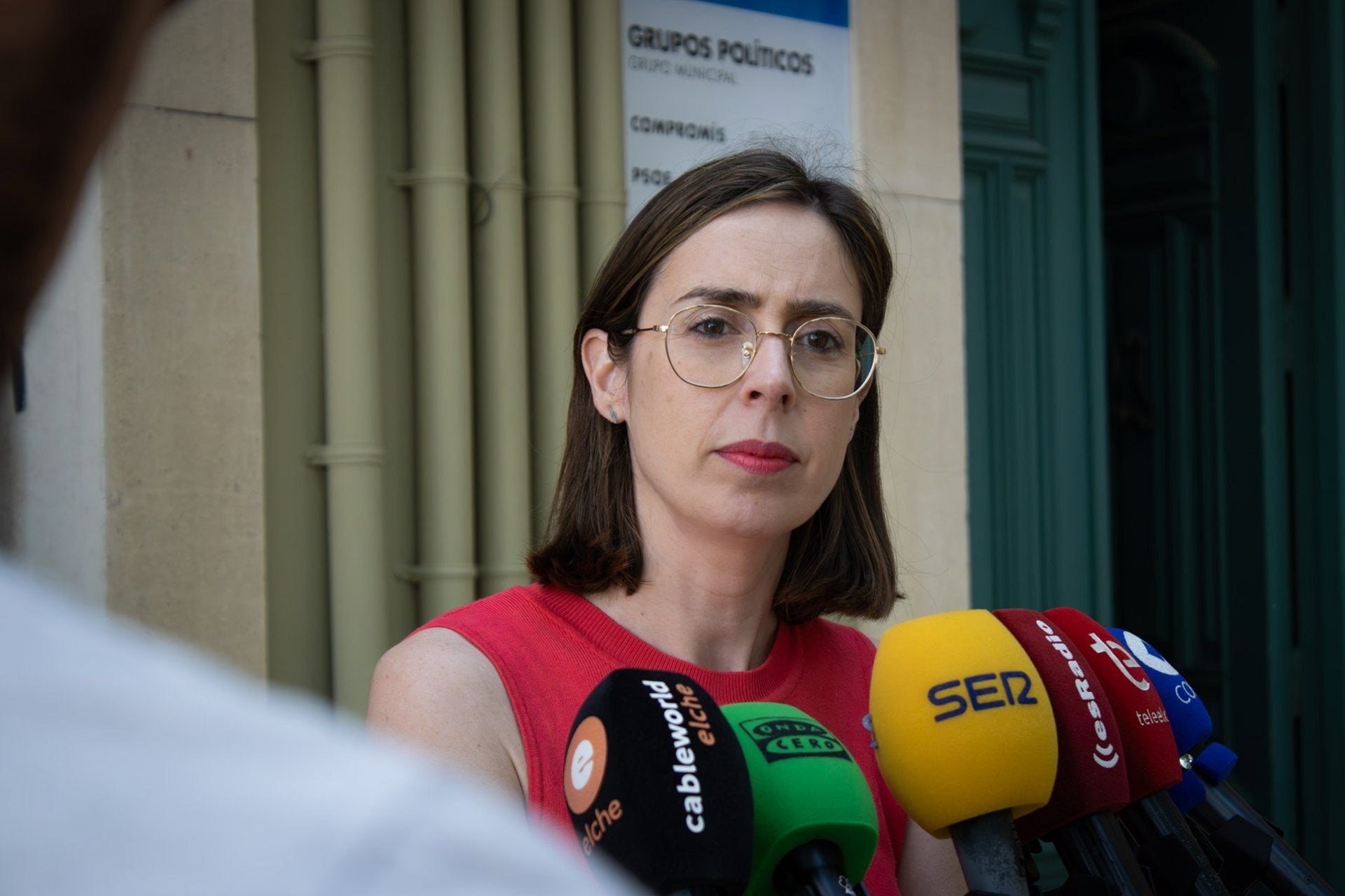La portaveu de Compromís a l'Ajuntament d'Elx, Esther Díez | EP