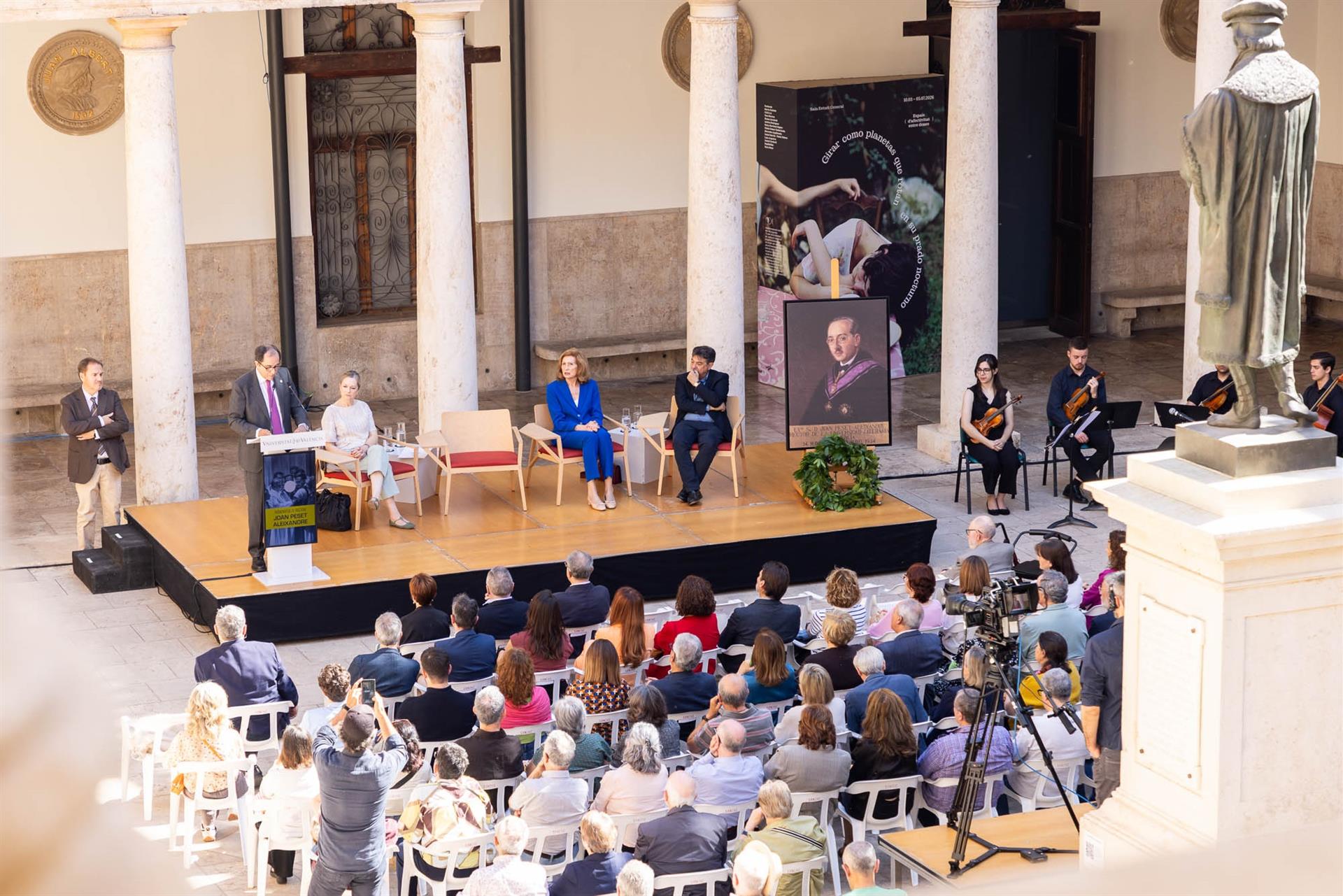 La UV homenatja el rector Peset en el 85é aniversari del seu afusellament | EP