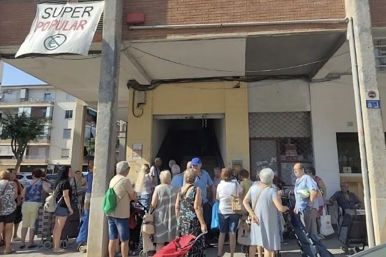 Supermercat popular del Parc Alcosa, a Alfafar