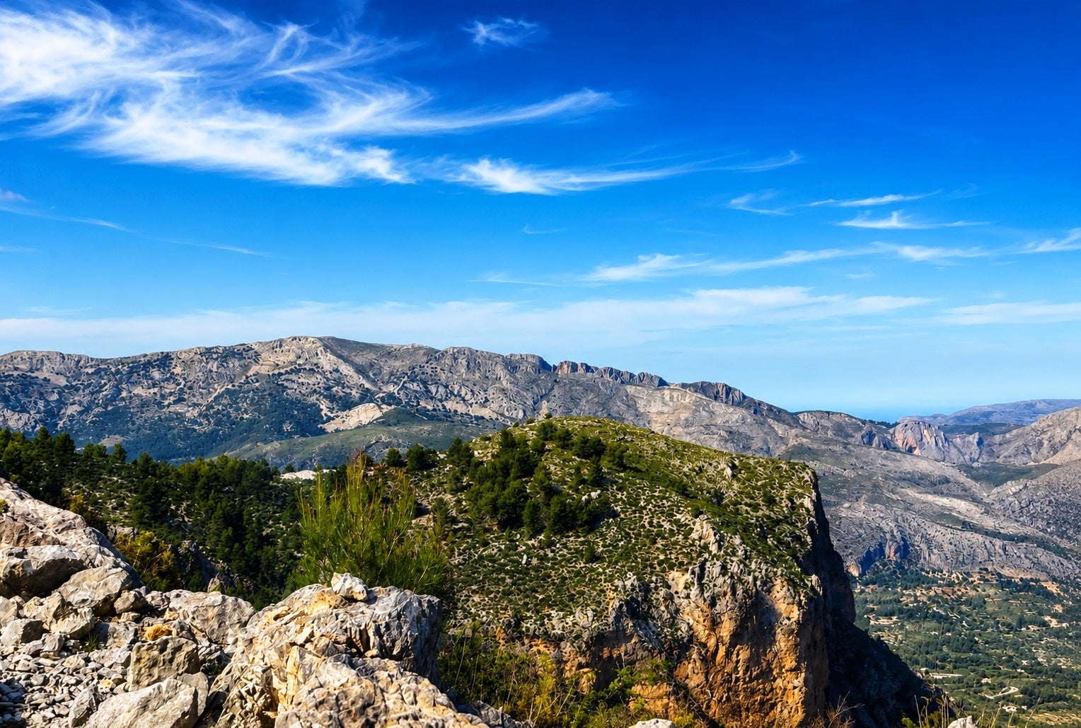 Paisatge des de la Vall de Guadalest (la Marina Alta) - MVG