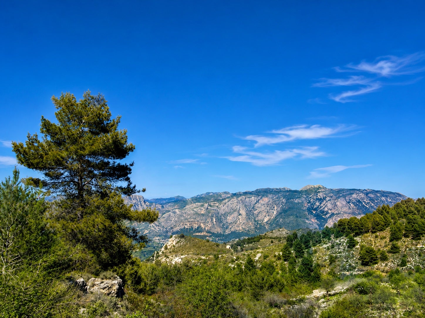Paisatge des de la Vall de Guadalest (la Marina Alta) - MVG
