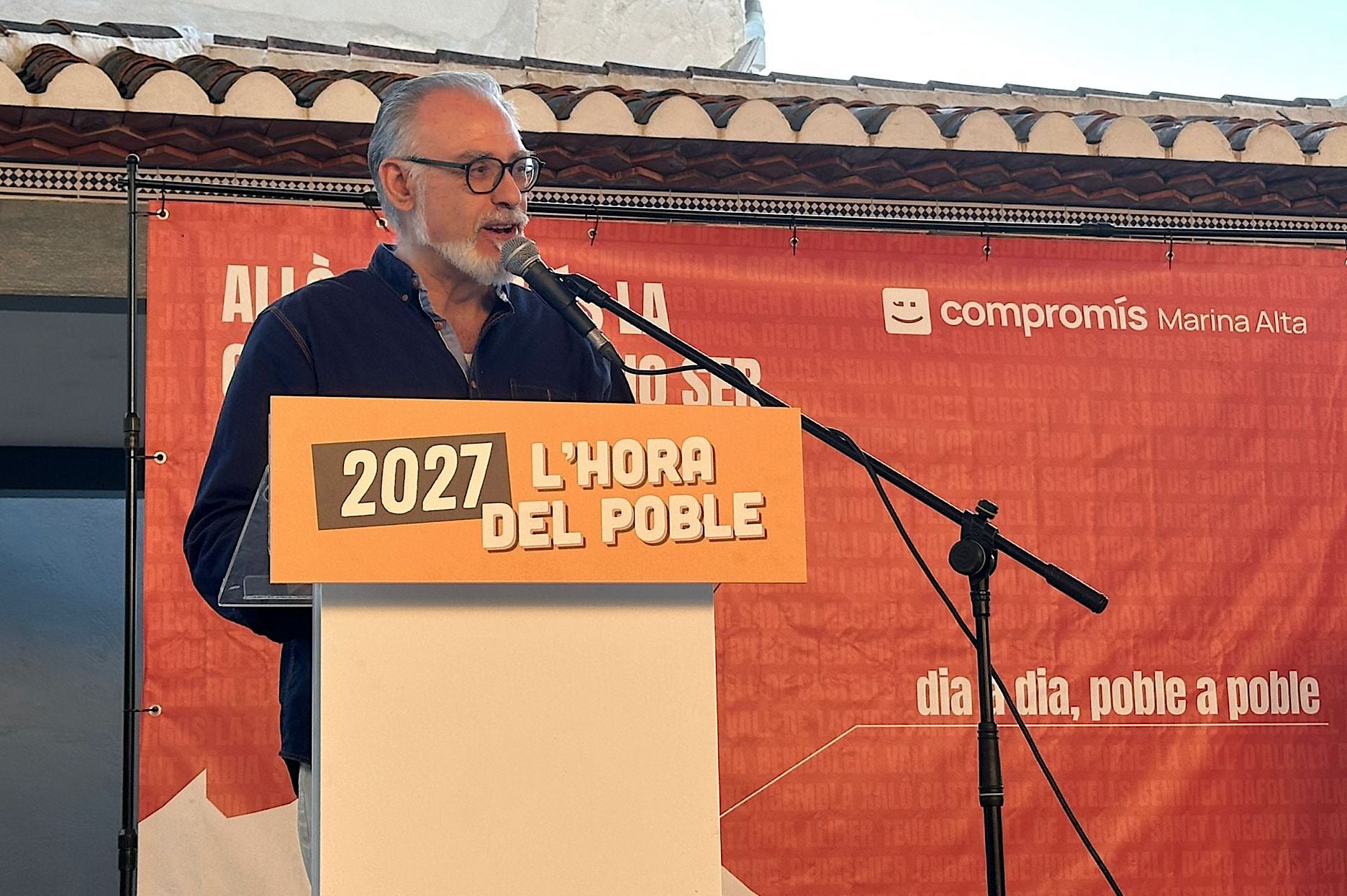 L'alcalde de Pedreguer, Sergi Ferrús (Compromís)