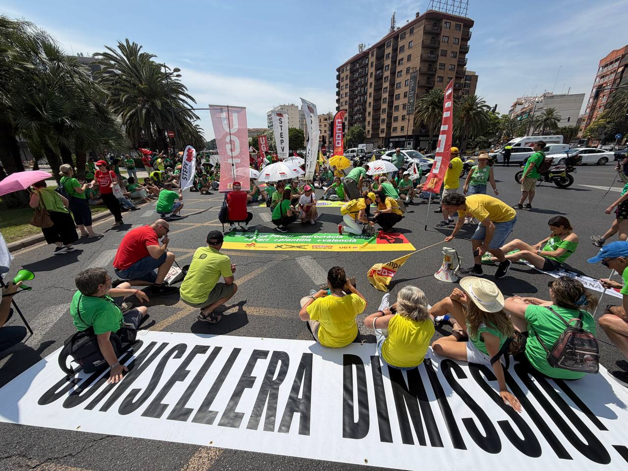 Manifestació a València per l'escola pública, el 2 de juny del 2026 | UGT PV
