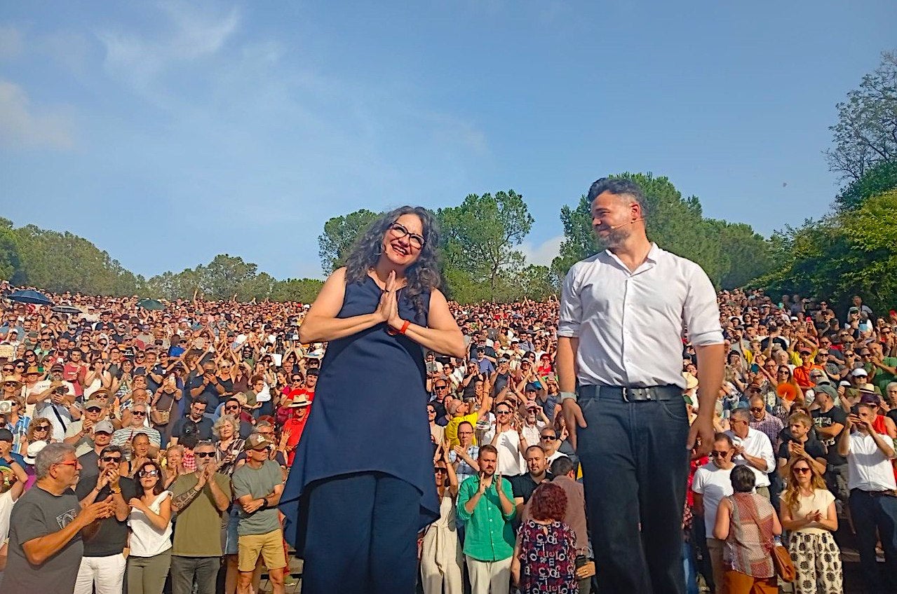 Mónica Oltra i Gabriel Rufián
