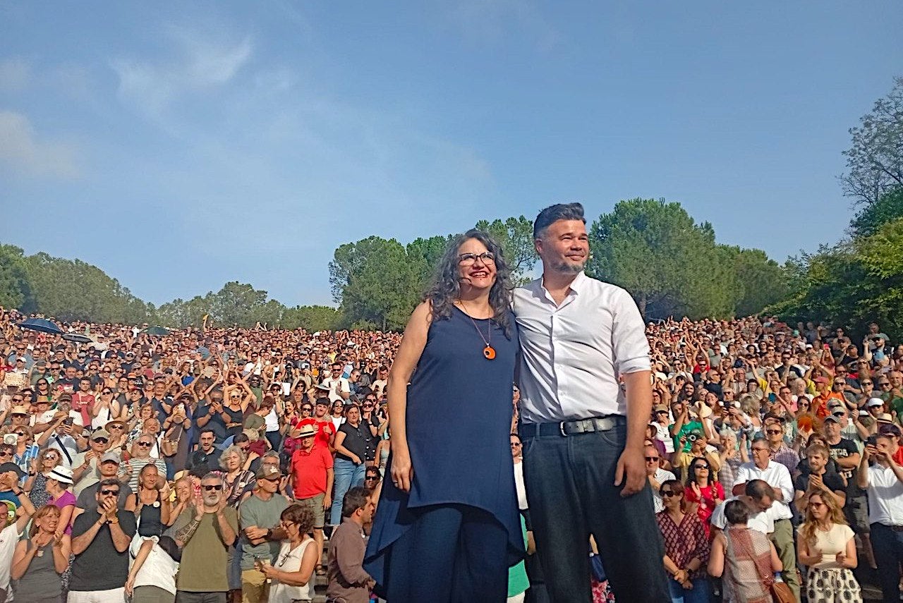 Gabriel Rufián i Mónica Oltra