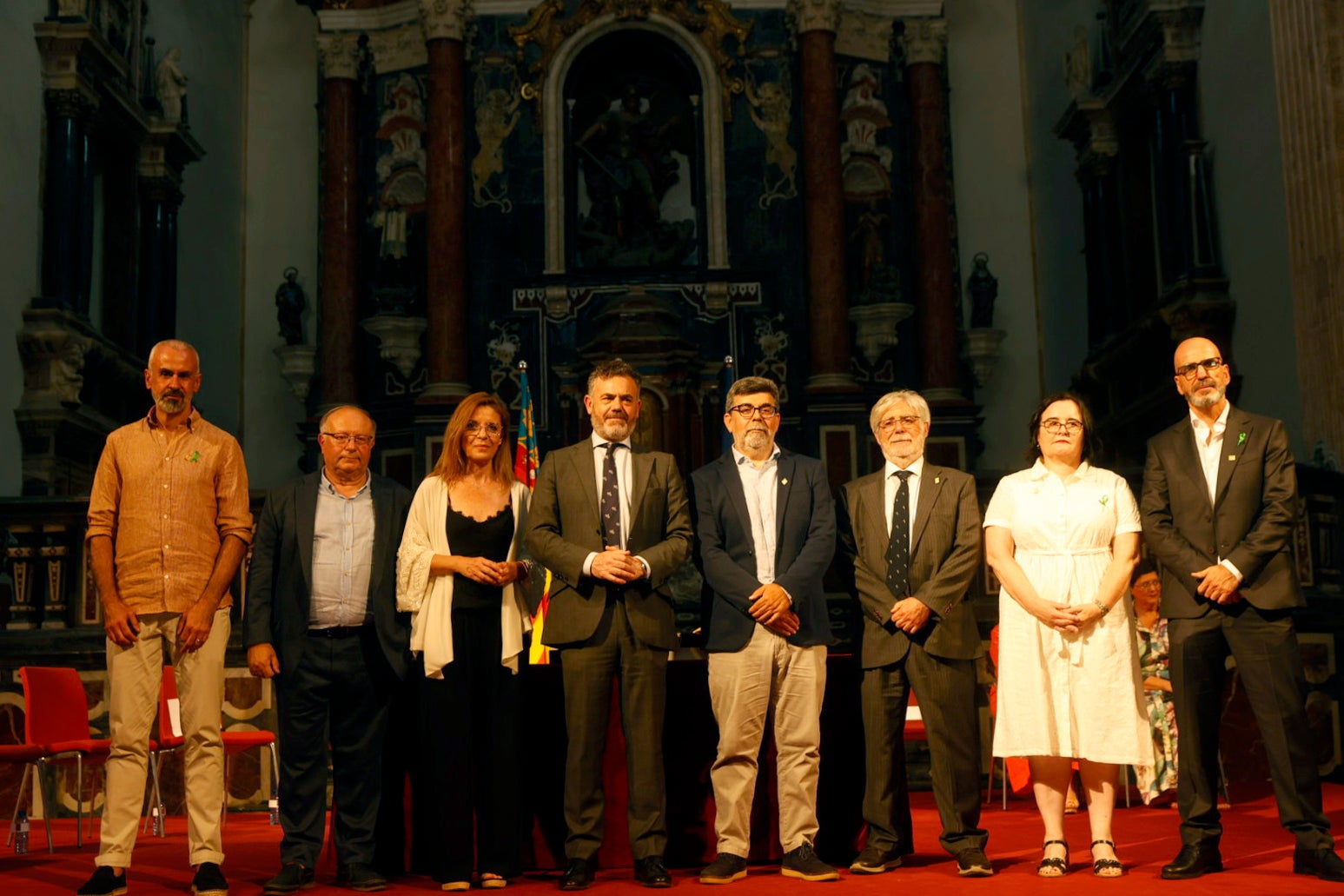 Els nous acadèmics  de l'AVL prenen possessió a Sant Miquel dels Reis
