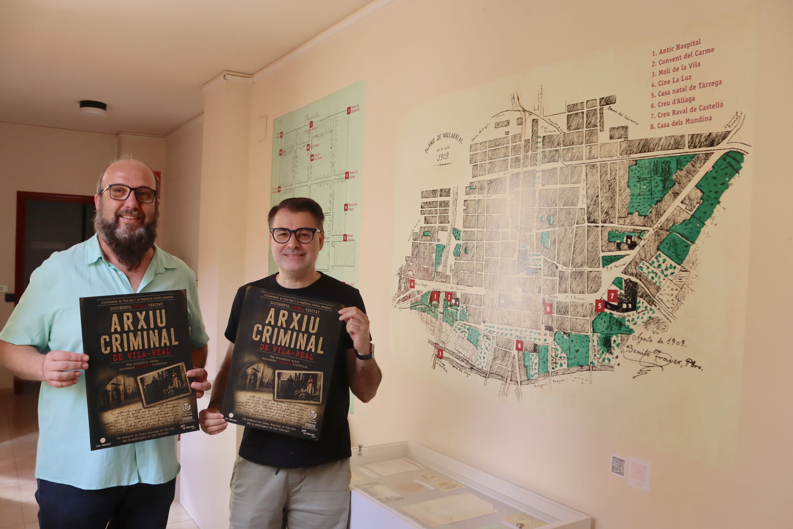 Vila-real crea la docusèrie 'Arxiu Criminal' a partir de casos locals
