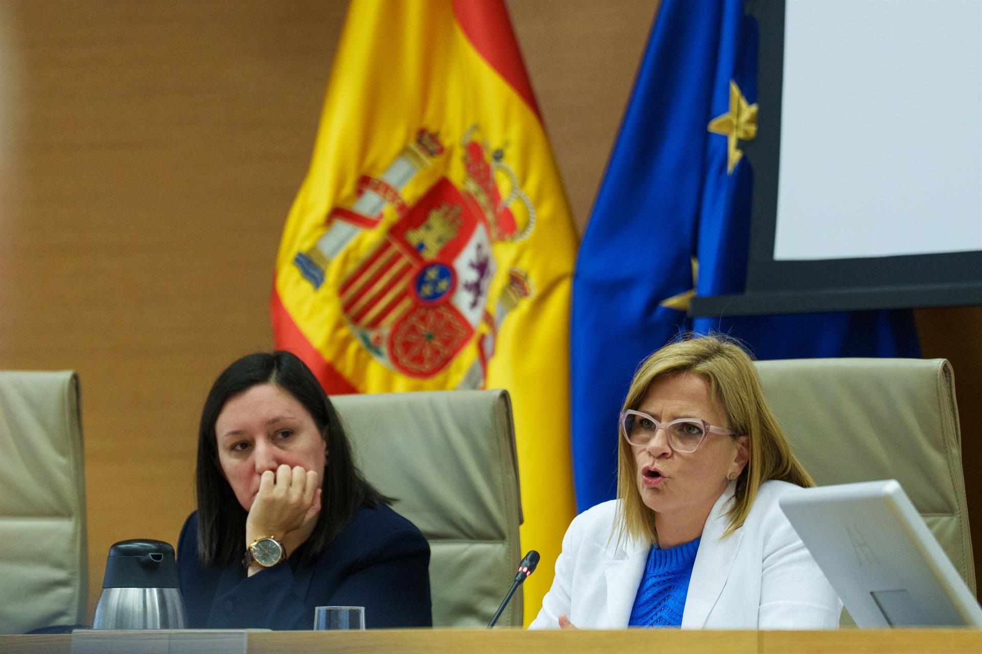 La delegada del Govern espanyol al País Valencià, Pilar Bernabé compareix davant la Comissió d'Investigació sobre la dana, en el Congrés dels Diputats | Matias Chiofalo | EP