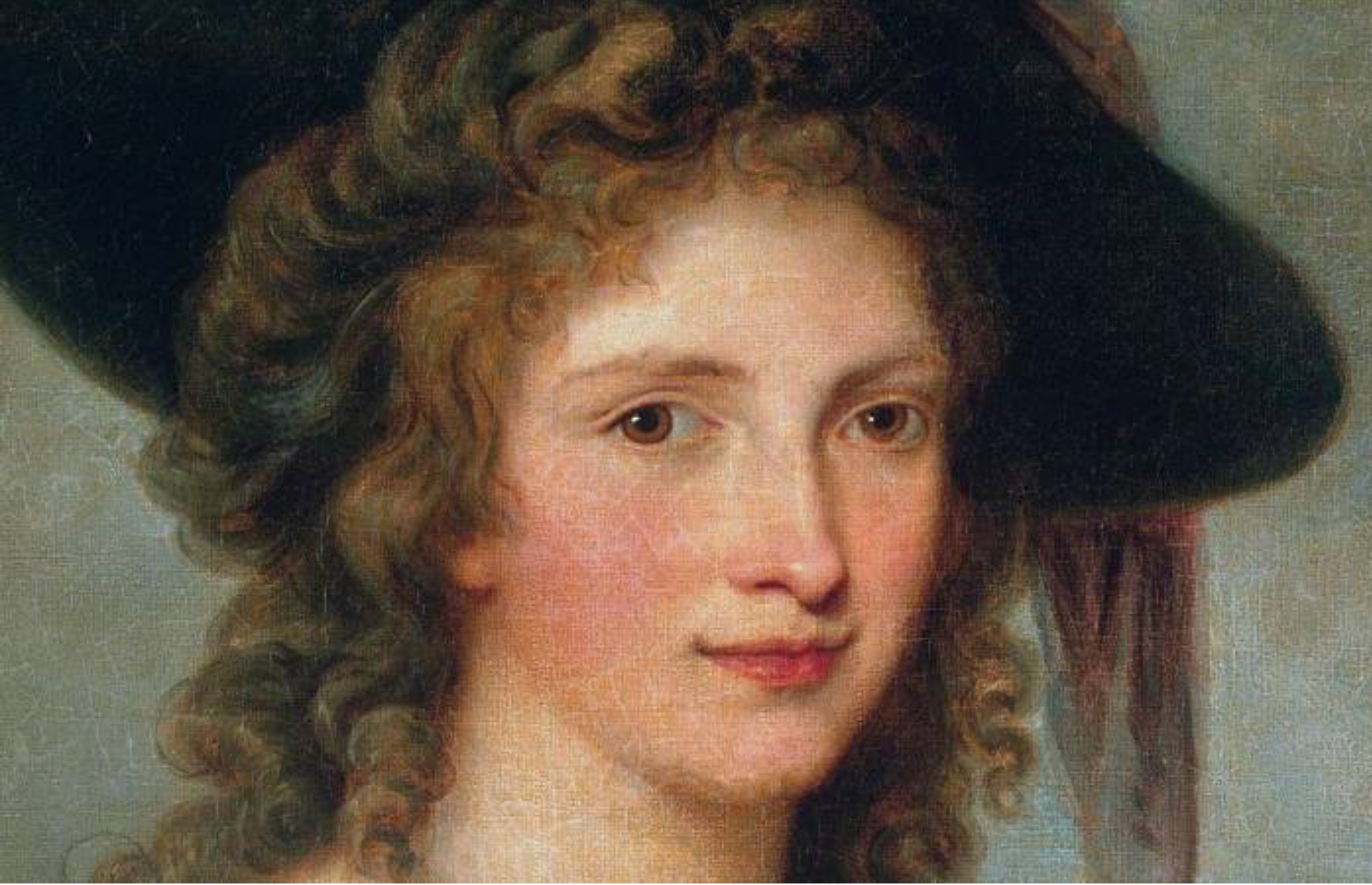 Angelica Kauffmann, 'Autoretrat' (detall), 1780-1785