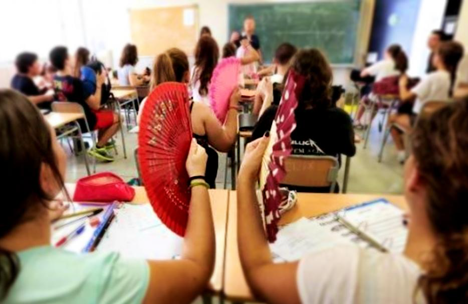 Calor a les aules | CCOO  PV