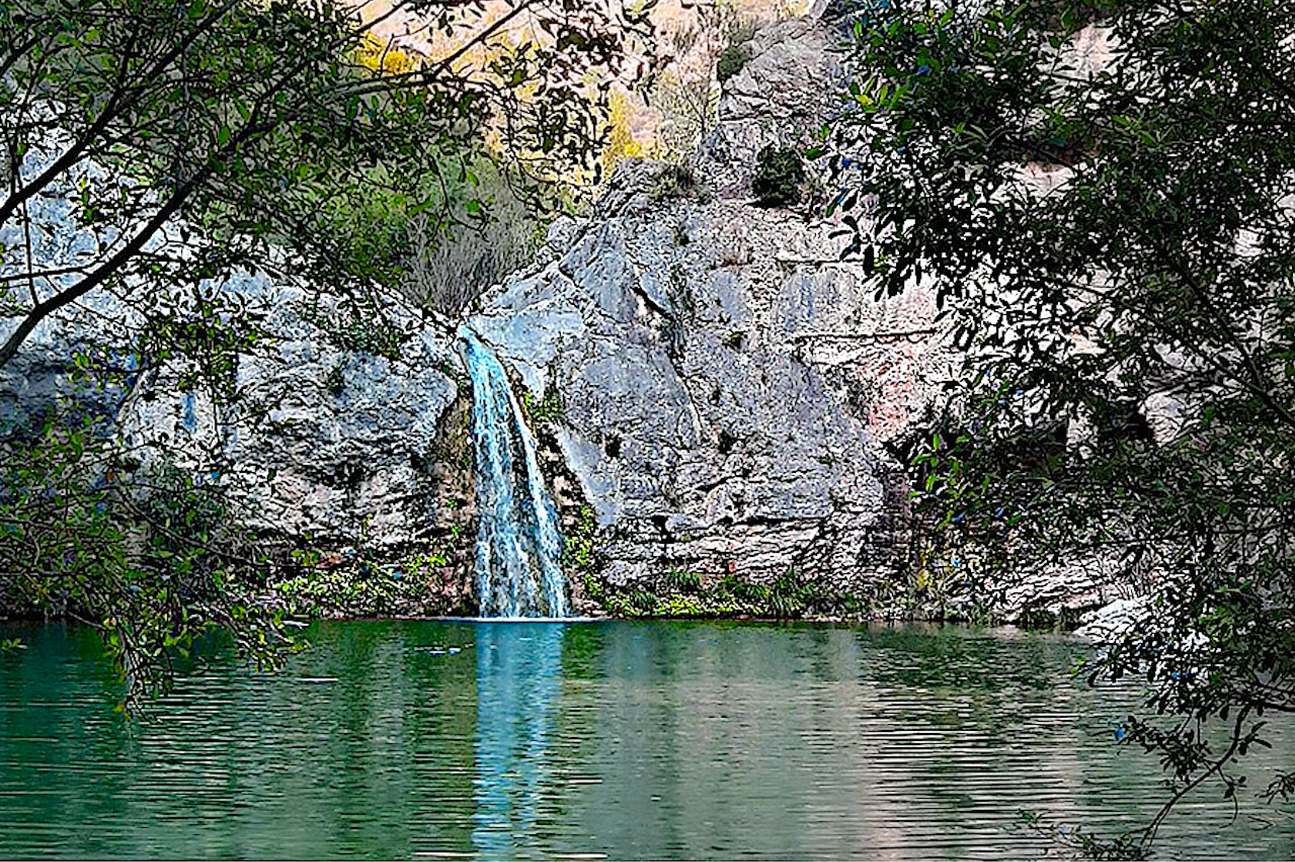 Salt del Gorg, barranc de l’Encantada (Planes, el Comtat) | Toni Arlandis 