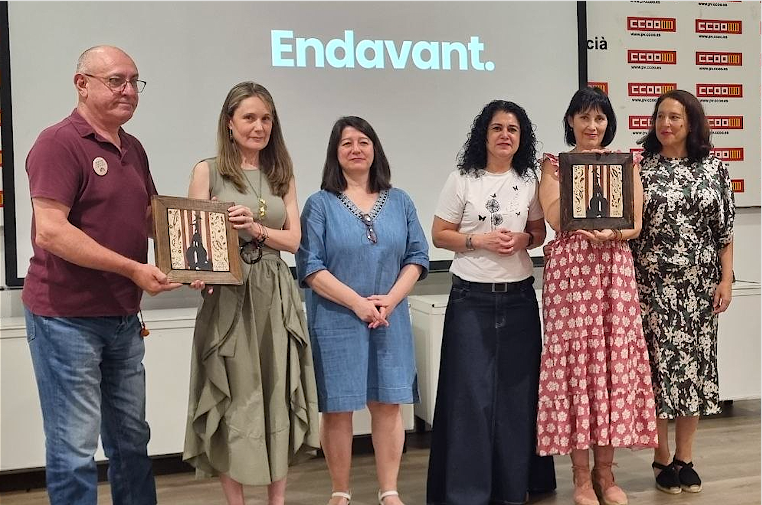 L'Associació de Víctimes de la DANA 29 d'Octubre 2024 i l'Associació Víctimas Mortales DANA 29-O reben el Premi 25 d'Abril a les Llibertats 2026, concedit per  CCOO PV
