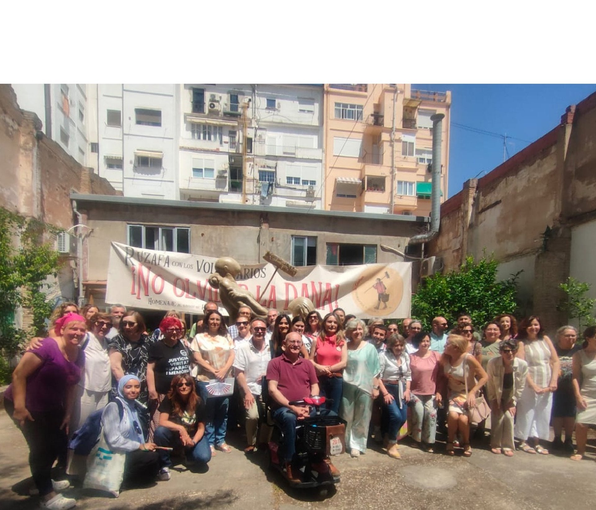 L'entitat Xarxa Estatal de
Suport 'No oblidar la Dana' | EP