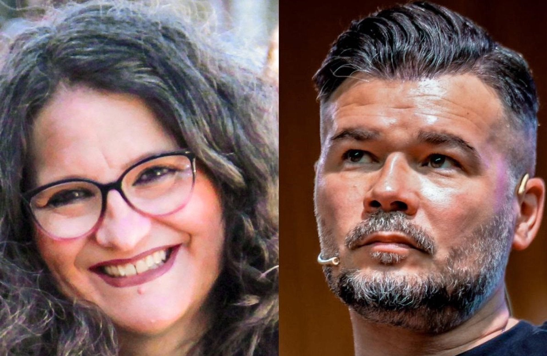  Mónica Oltra i Gabriel Rufián 