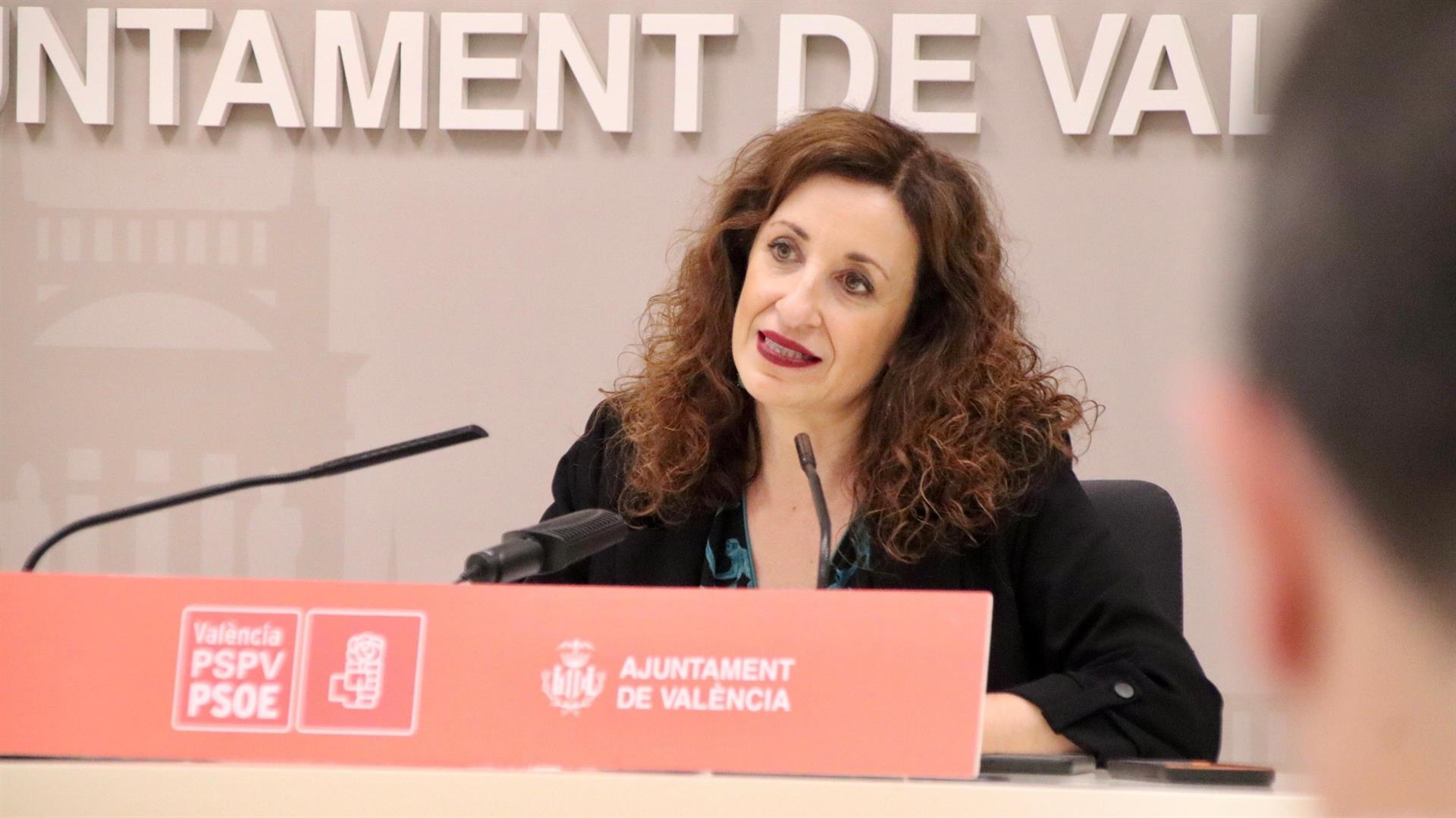 La regidora del PSPV a l'Ajuntament de València Maite Ibáñez | EP