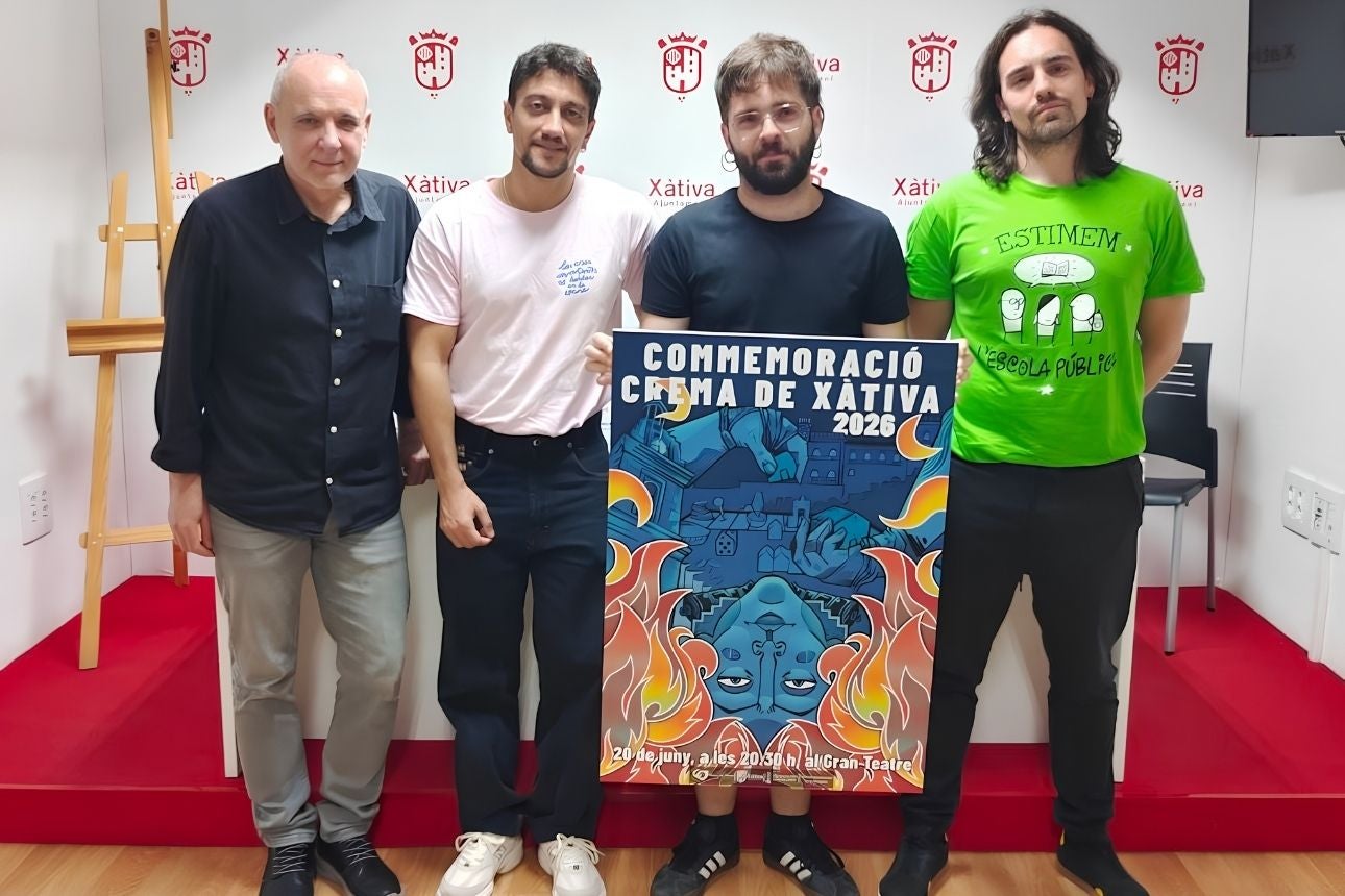 Presentació de l'acte commemoratiu de la crema de Xàtiva per l'exèrcit borbònic
