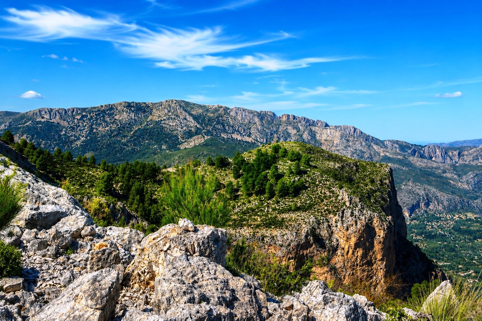 Paisatge des de la Vall de Guadalest (la Marina Alta) - MVG