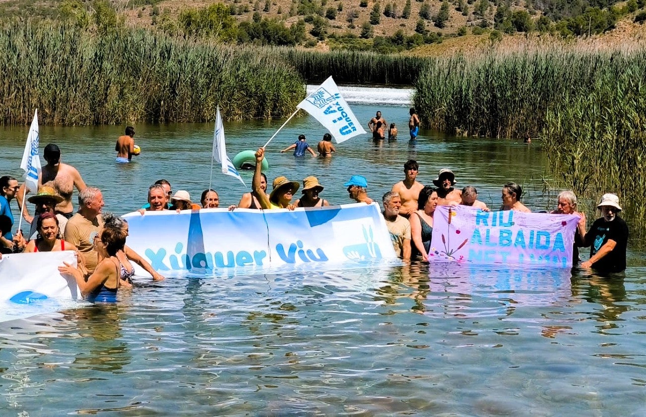 Xúquer Viu celebra el Dia de Bany als Rius, el Big Jump, a l'Assut d'Antella, el 4 de juliol del 2026