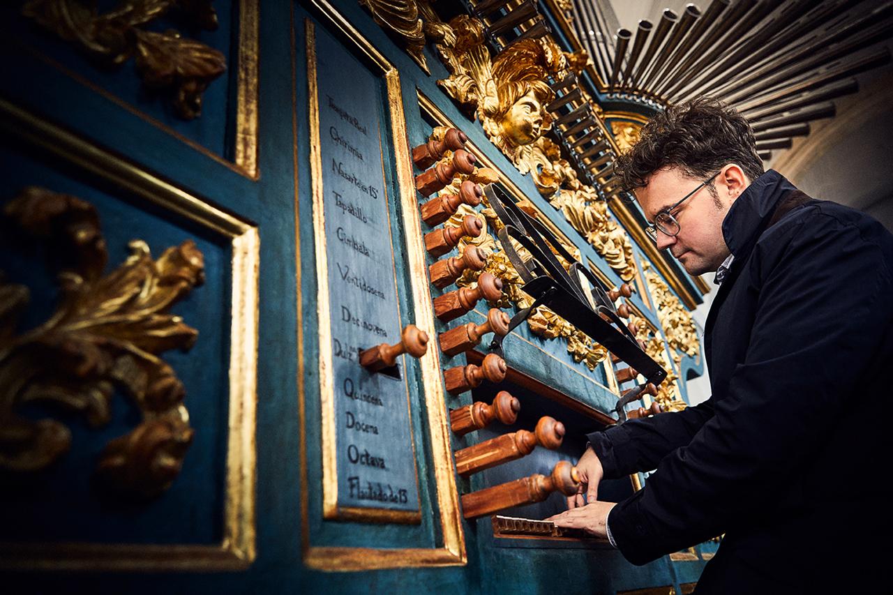 L'organista Jorge García Martín