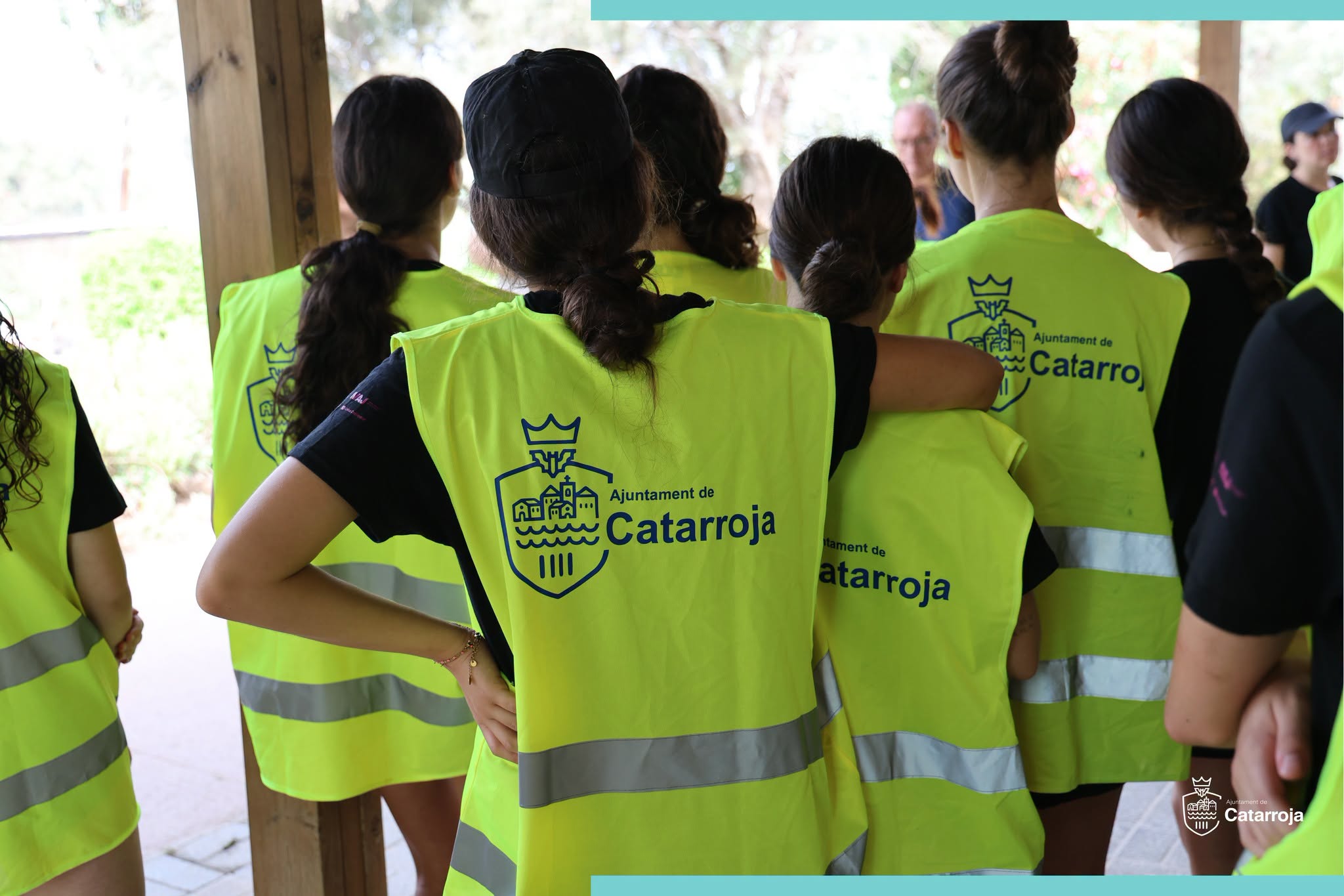 Participants en el voluntariat d'enguany.