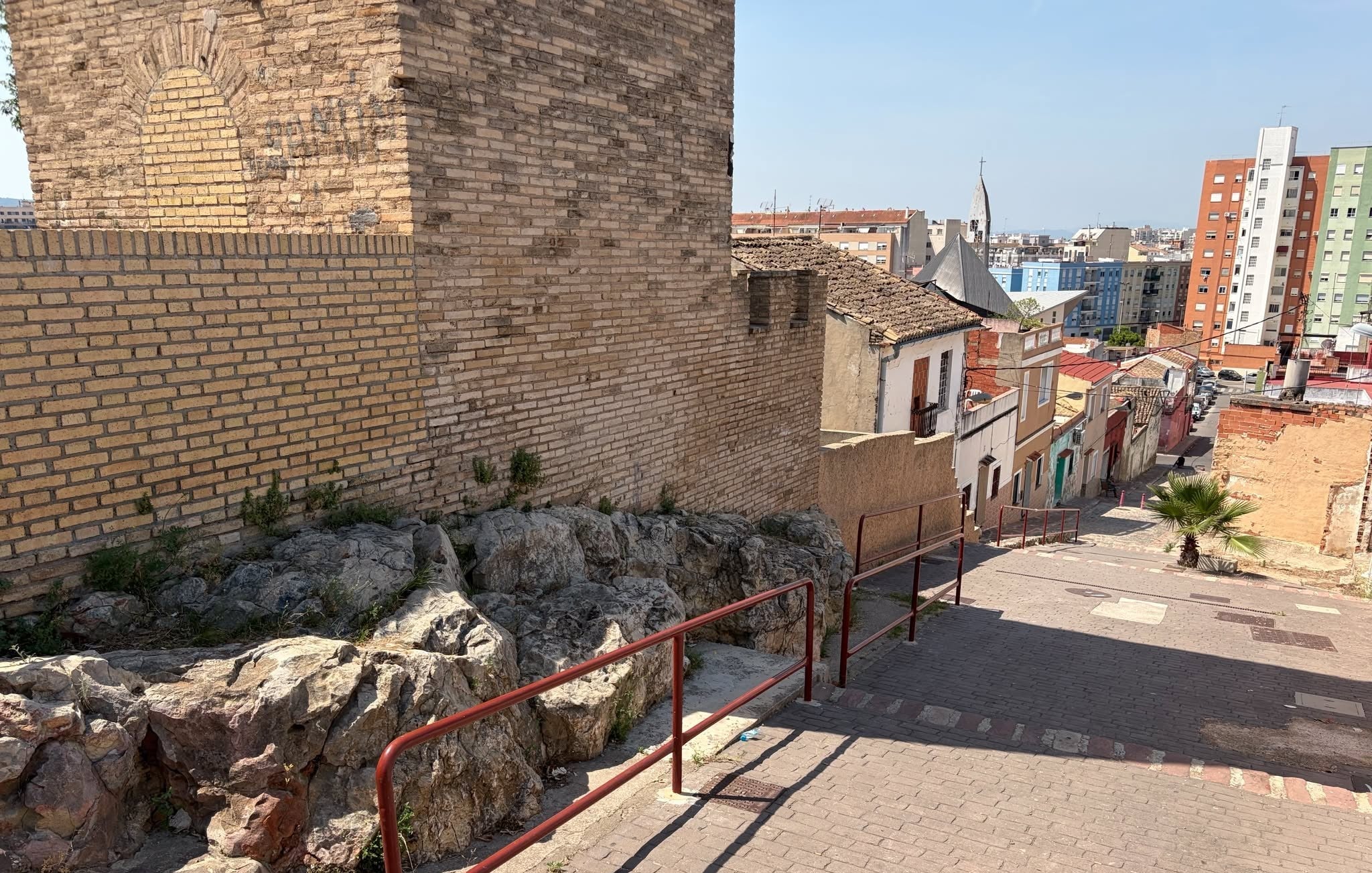 Imatge d'arxiu del barri de l'Alquerieta d'Alzira.