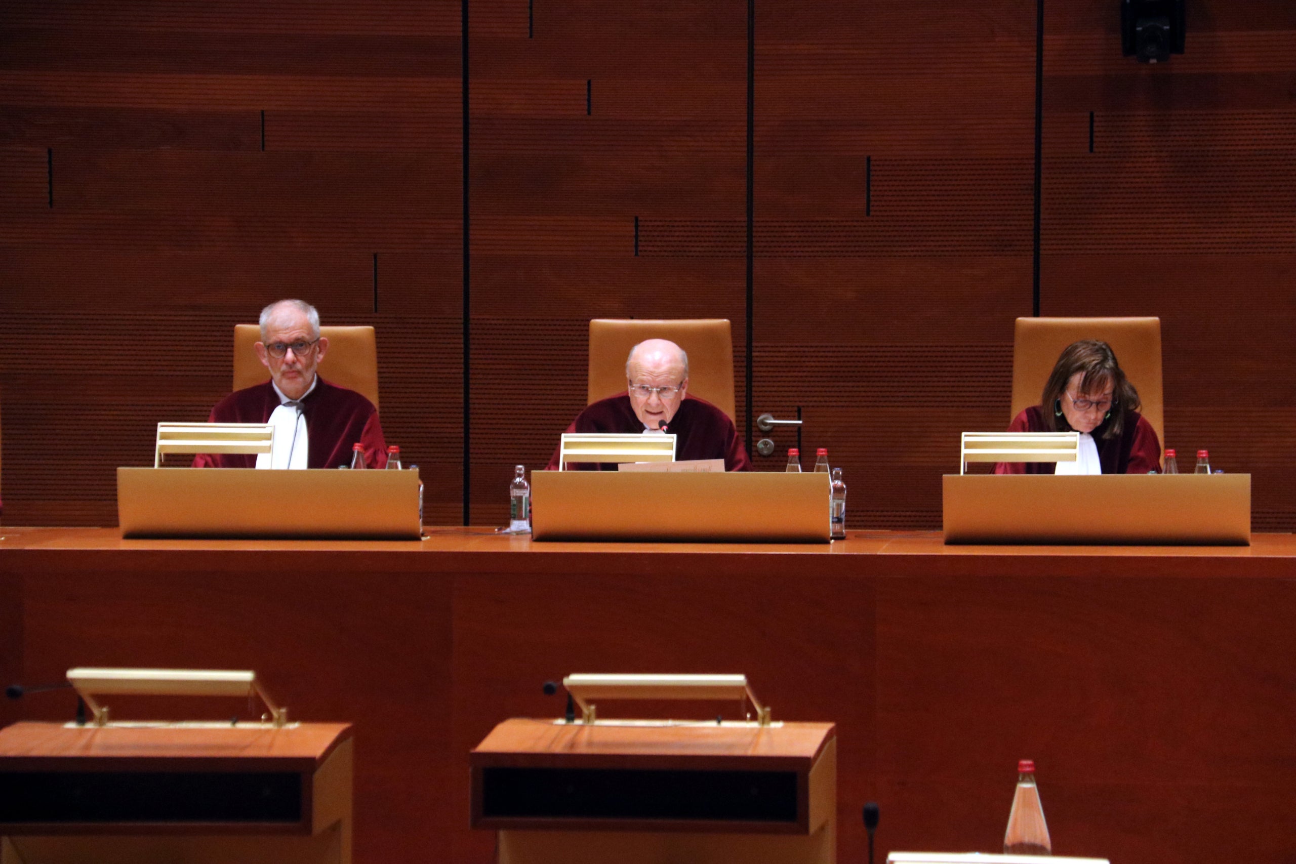 Lectura de la sentència sobre la llei d'amnistia al Tribunal de Justícia de la Unió Europea (TJUE) |  Pol Solà  | ACN