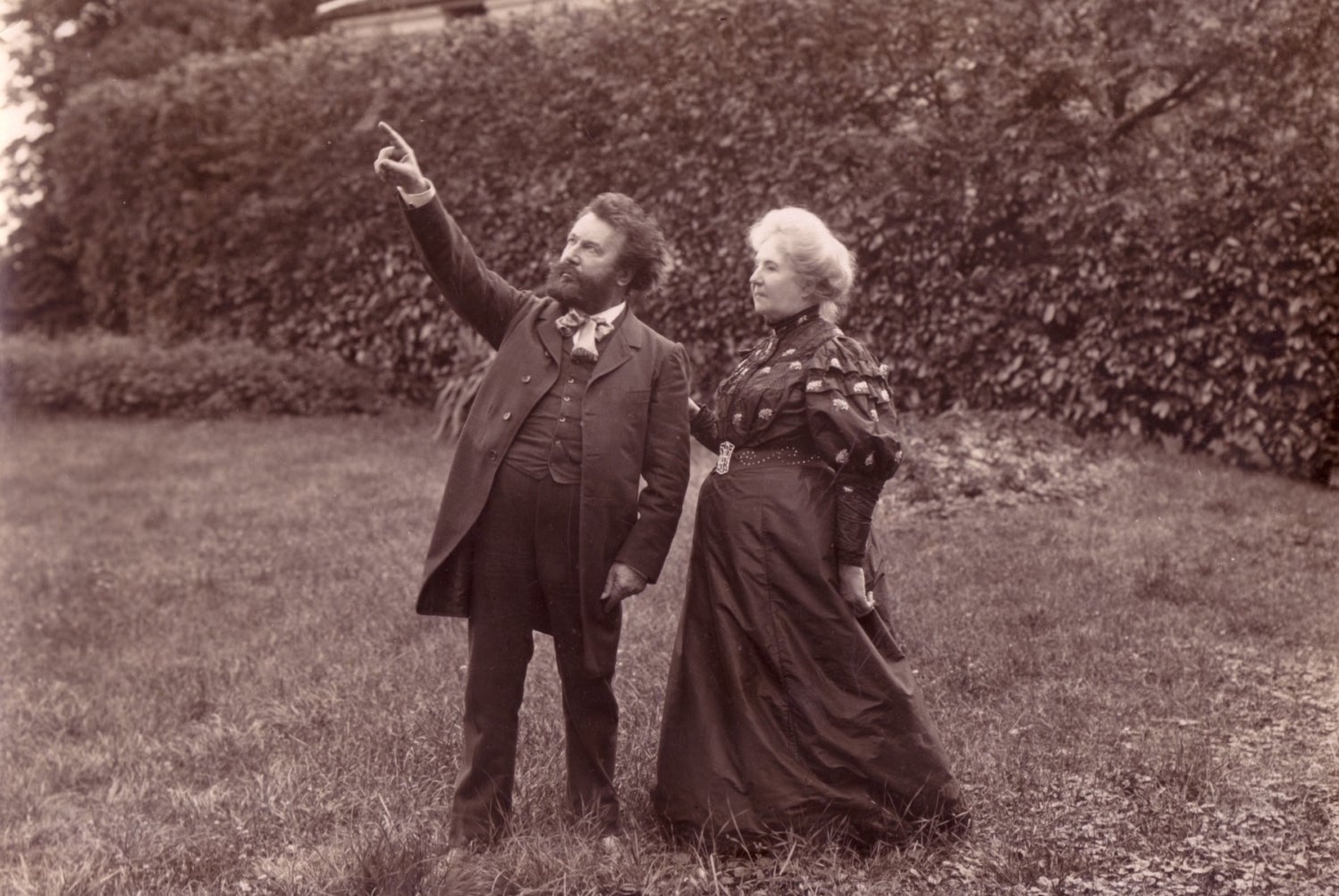 L'astrònom Camille Flammarion i la seua primera esposa, Sylvie Pétiaux | Wikimedia Commons
