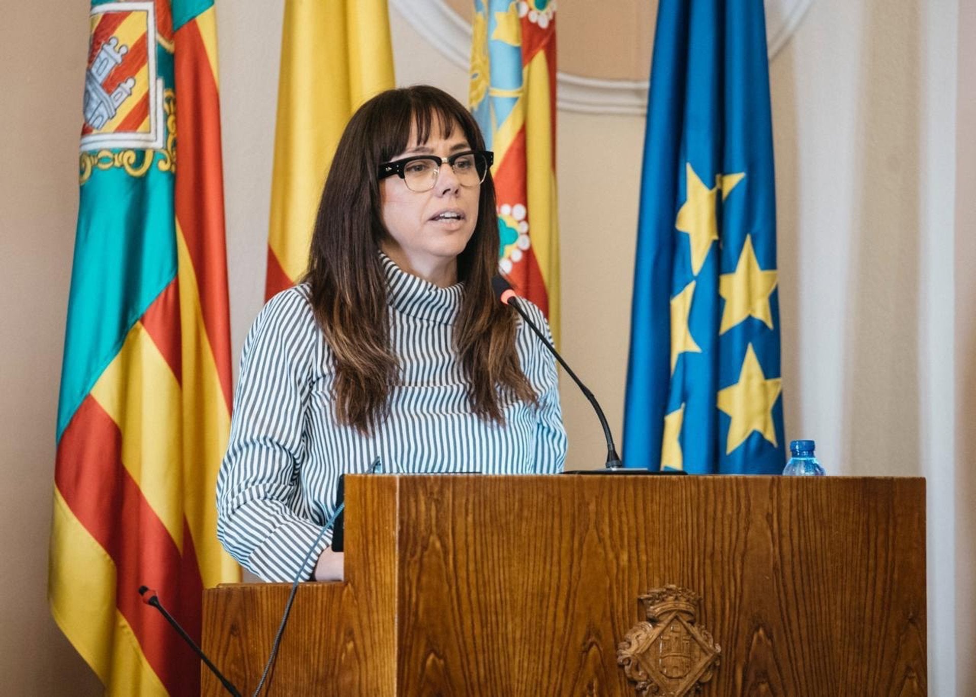La regidora de Compromís a l'Ajuntament de Castelló de la Plana, Vera Bou