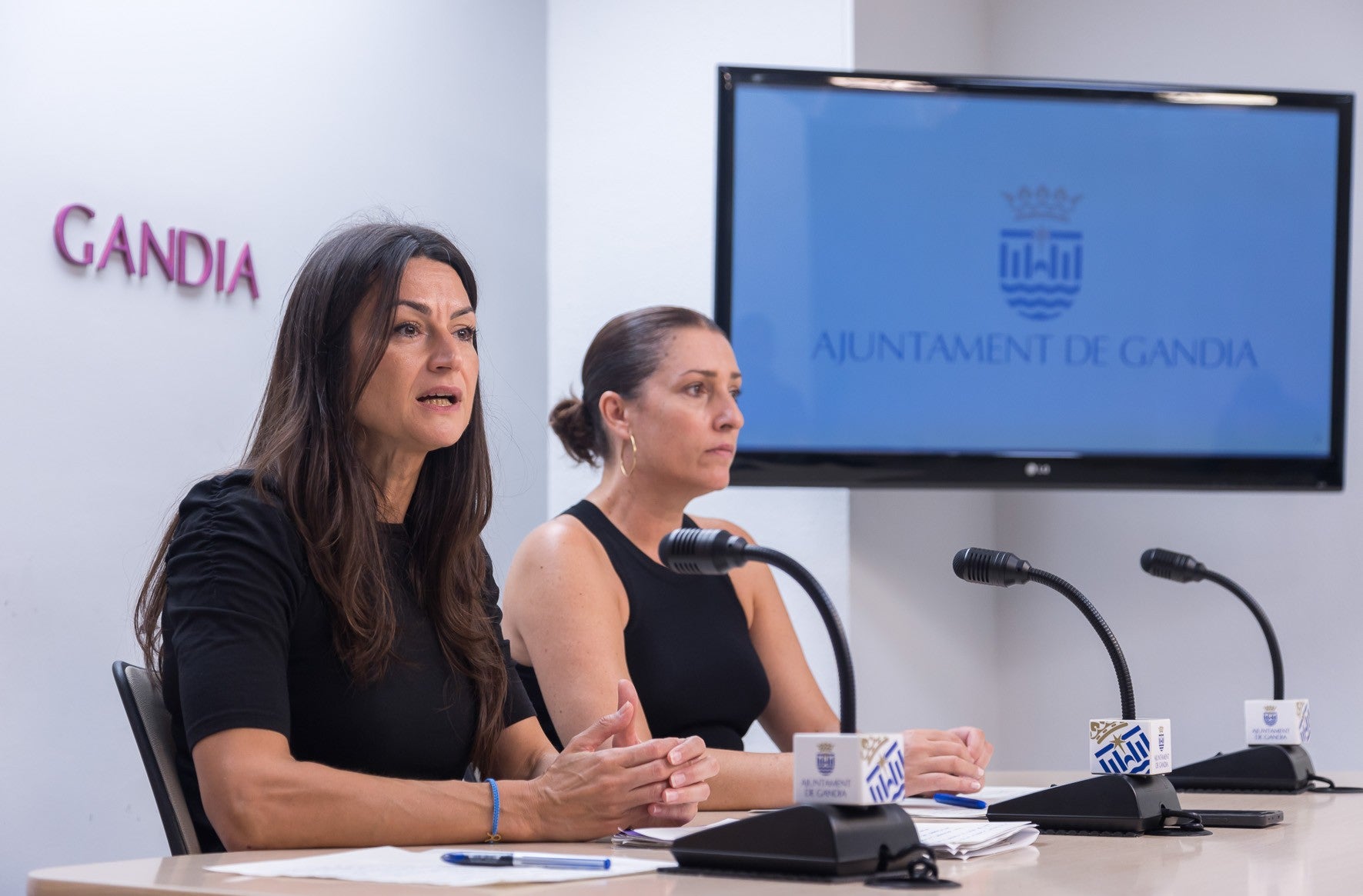 La portaveu del Govern de Gandia, Balbina Sendra.