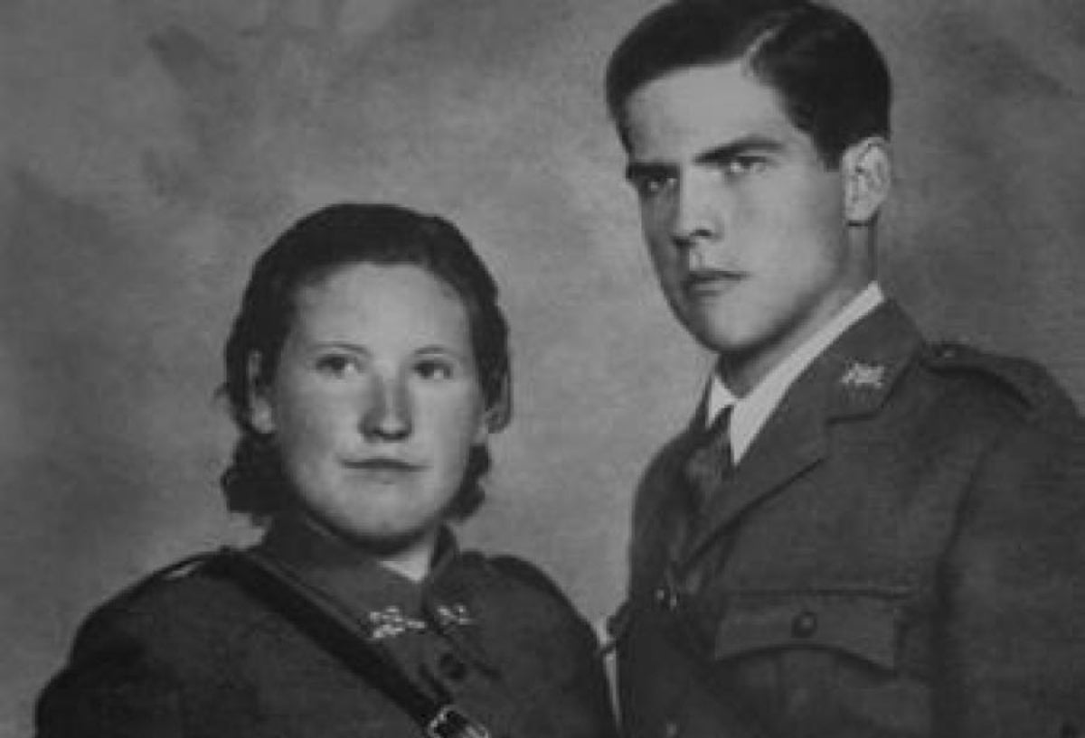 Encarna Hernàndez Luna i el seu marit Alberto Sánchez