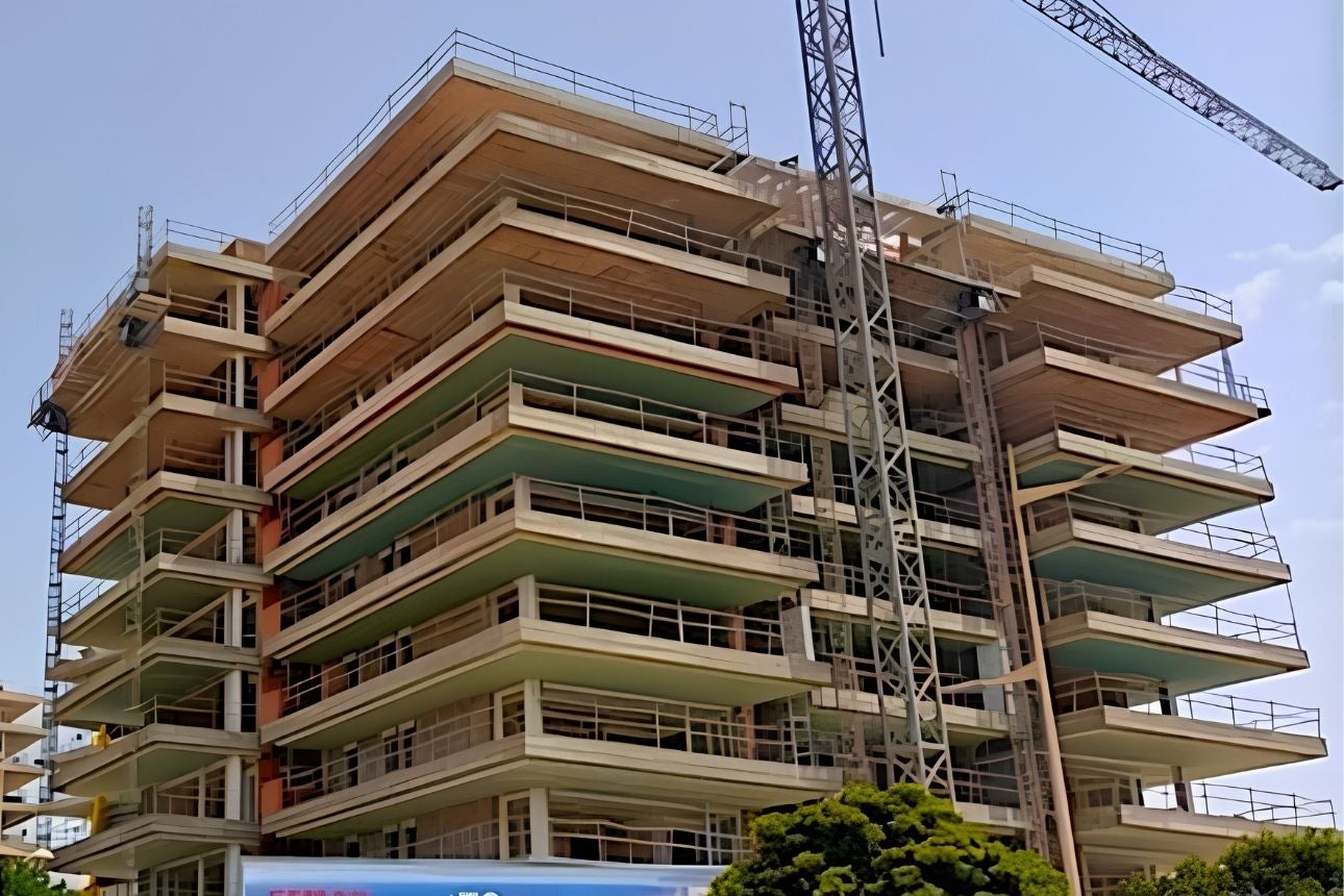 Edifici en construcció