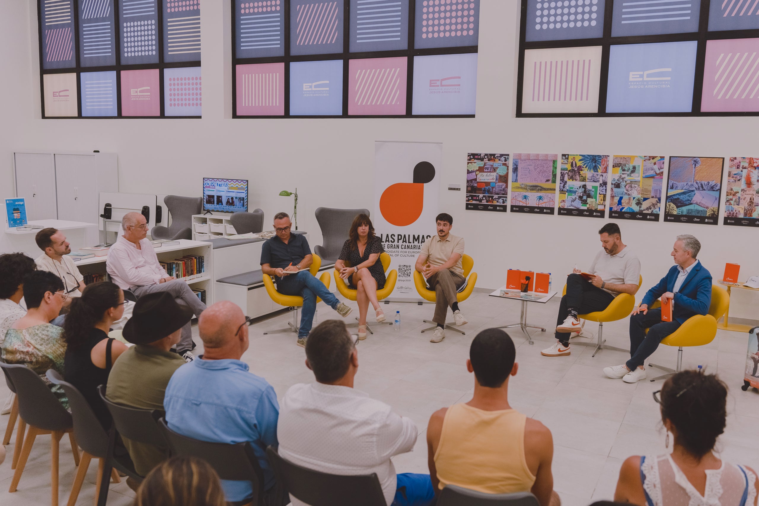 Reunió de representants de les candidatures de Potries i Las Palmas de Gran Canària a Capital Europea de la Cultura 2031 