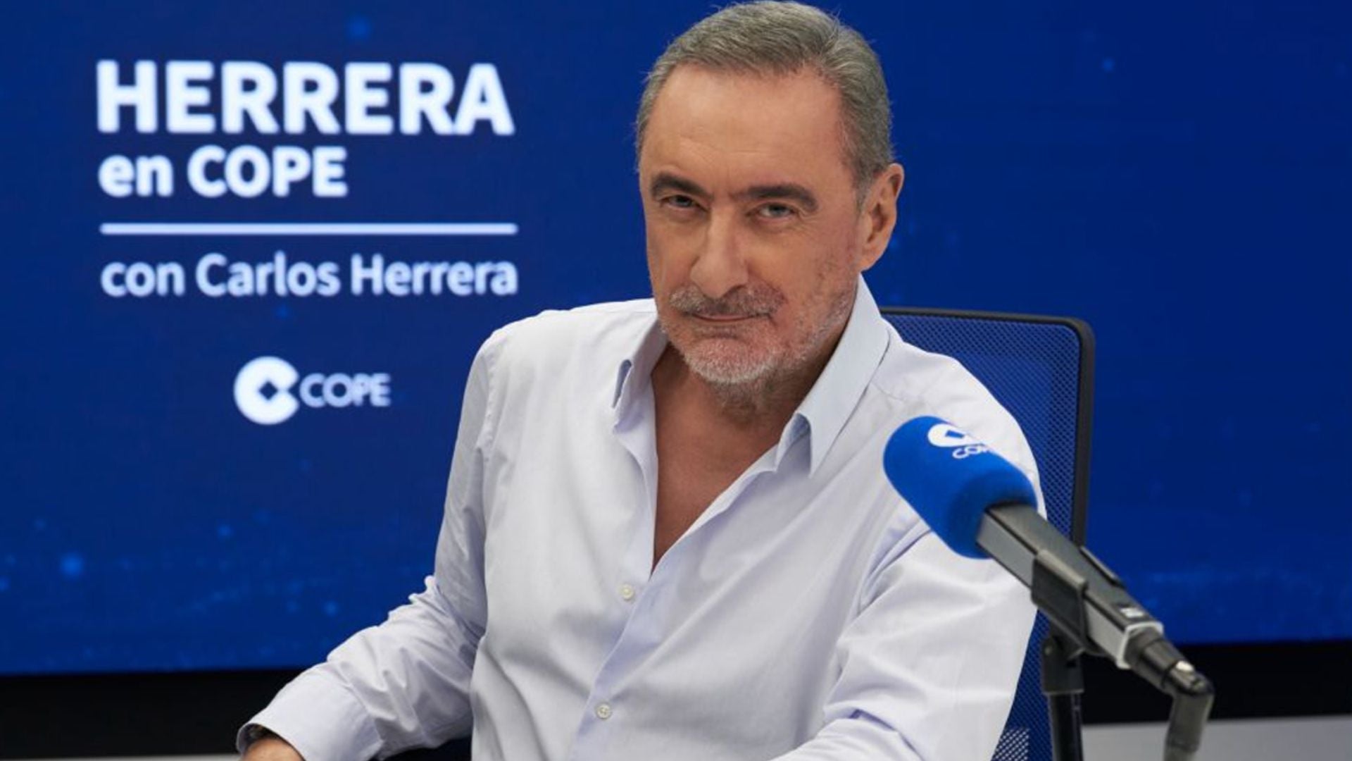 Carlos Herrera, un dels tres presentadors matinals del magazín estatal de Cope | Cope