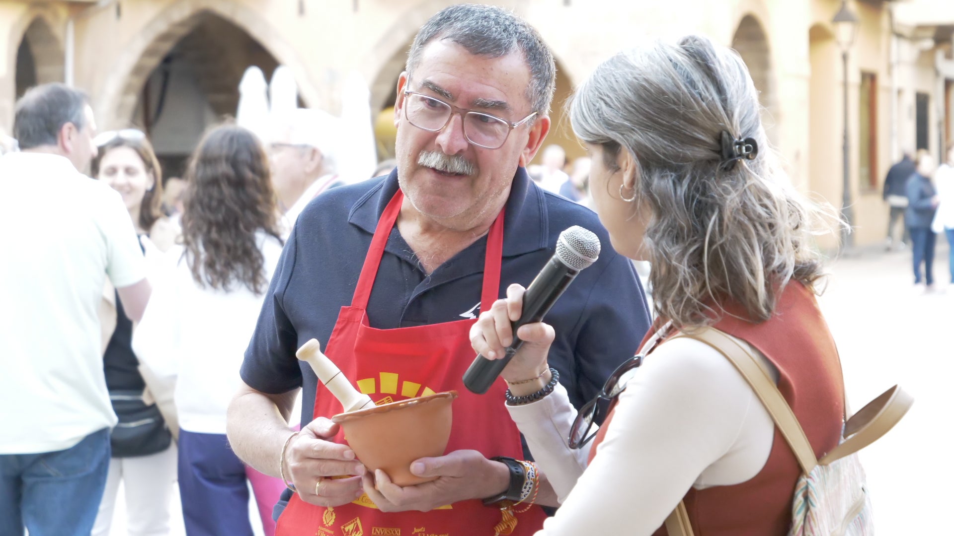Imatge d’una edició anterior de la Trobada d’Elaboració d’Allioli | Ajuntament de Vila-real
