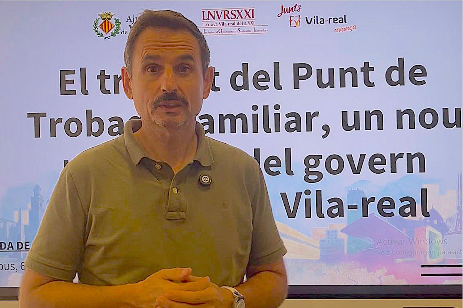 El regidor de Serveis Socials de l'Ajuntament de Vila-real, Toni Marín