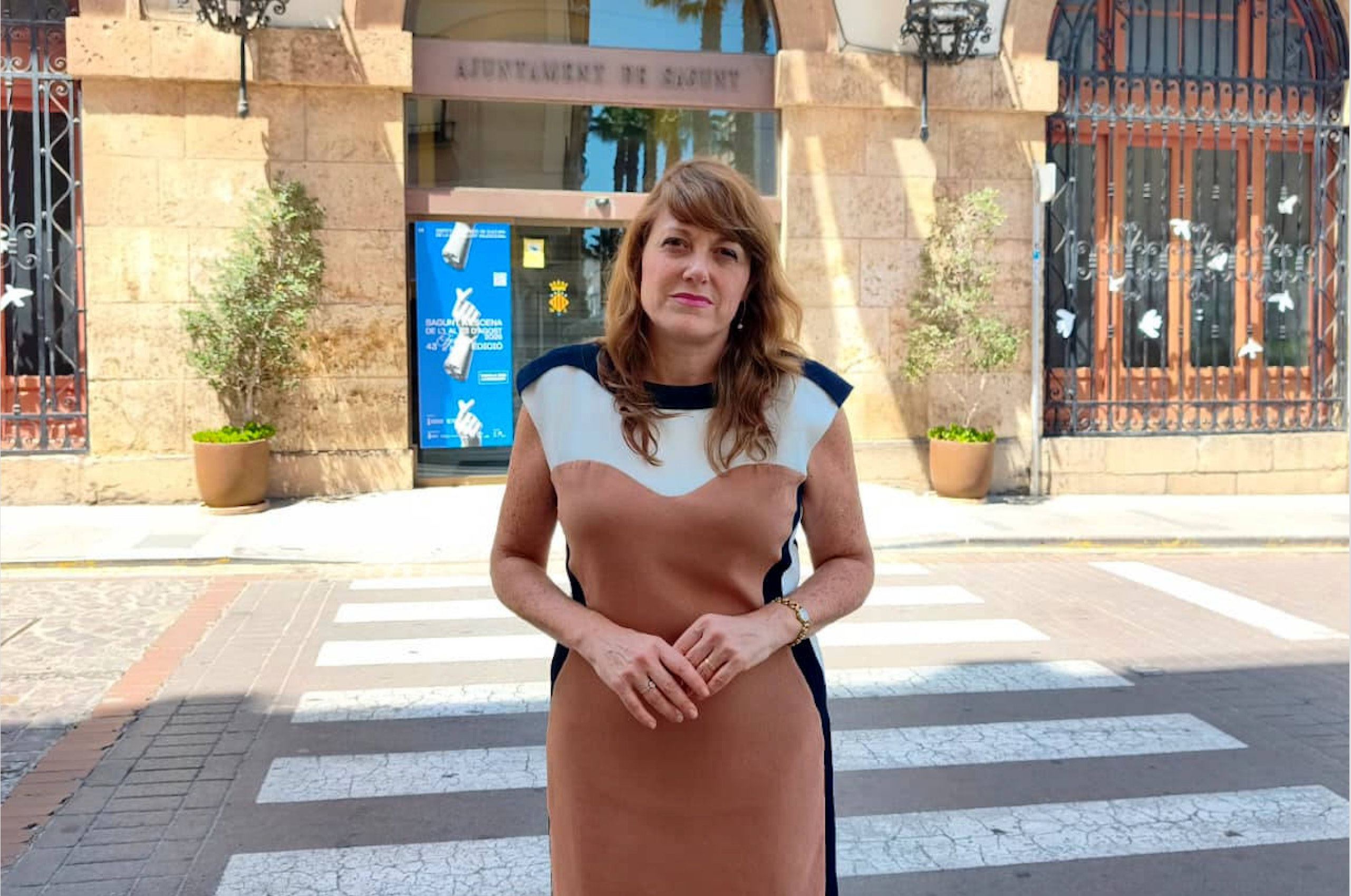 La portaveu de Compromís a l’Ajuntament de Sagunt, Maria Josep Picó