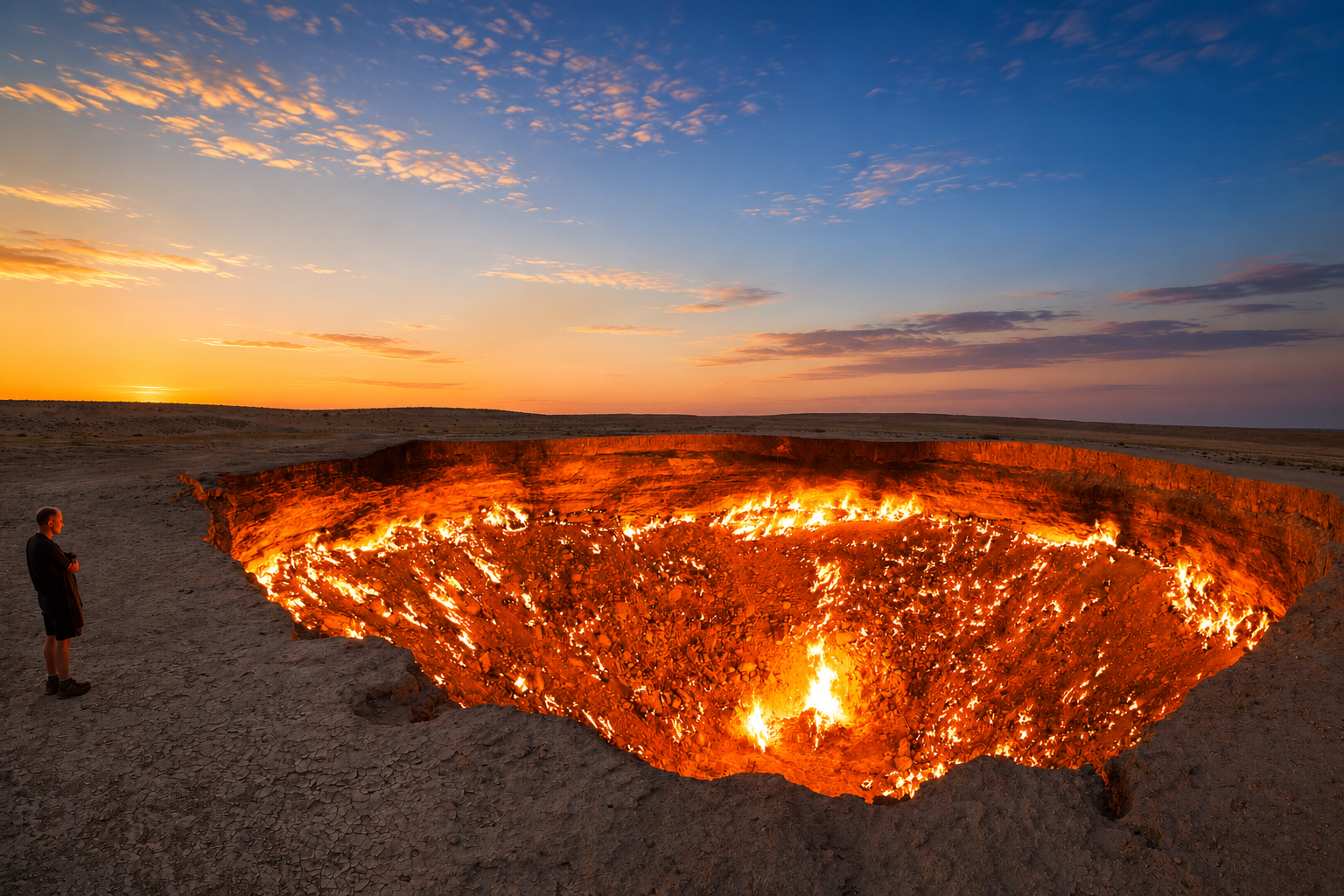 La 'Porta de l'Infern' al Turkmenistan | Wikimedia Commons