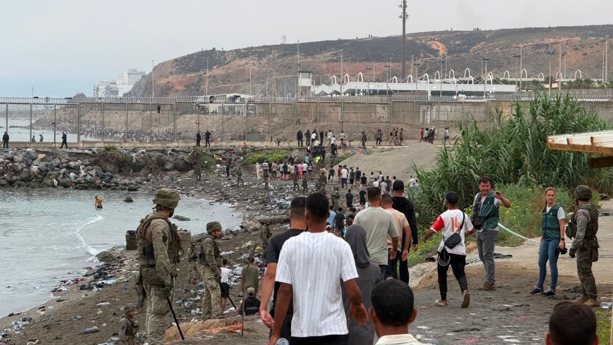 Amb l'enduriment de les polítiques frontereres de la UE, quin és el futur de Ceuta i Melilla? Foto:EP