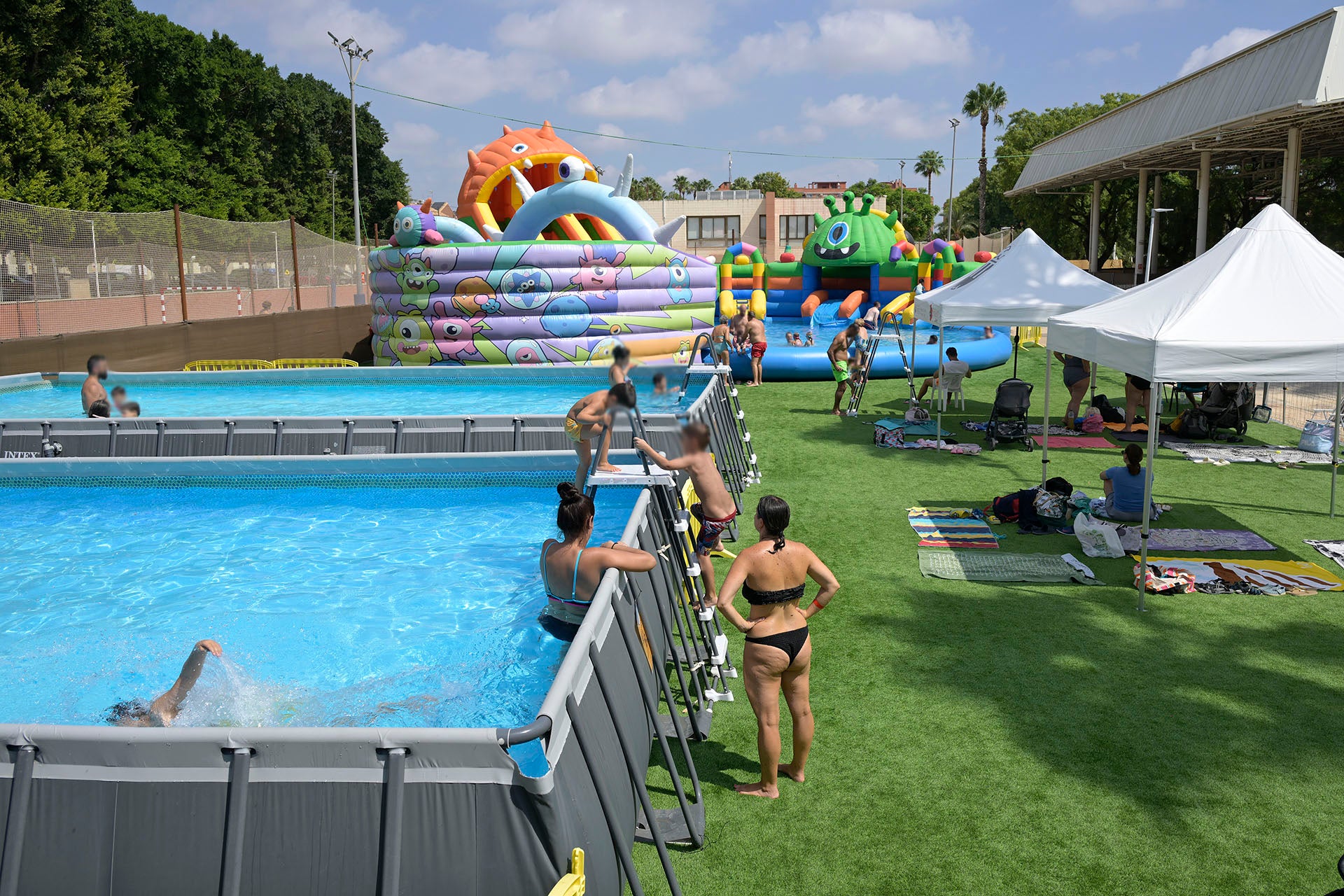 Les piscines temporals de Paiporta.